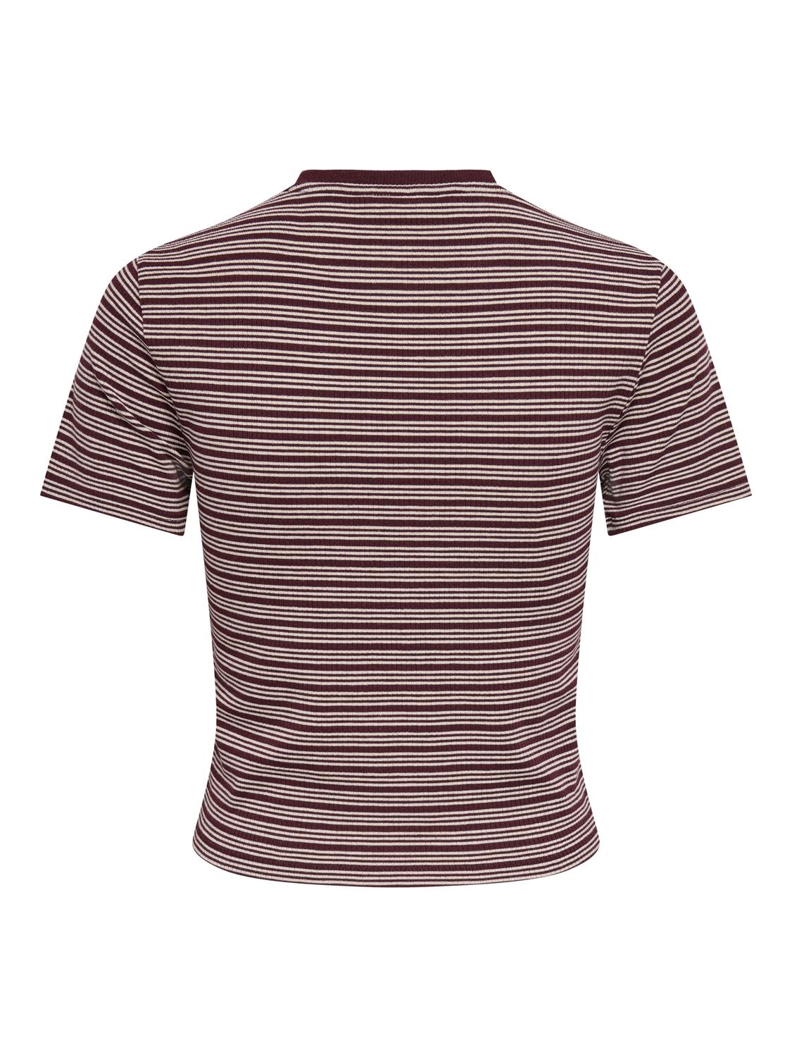 ONLLUPE O-hals top med korte ærmer og slim fit til din forårsgarderobe - 3