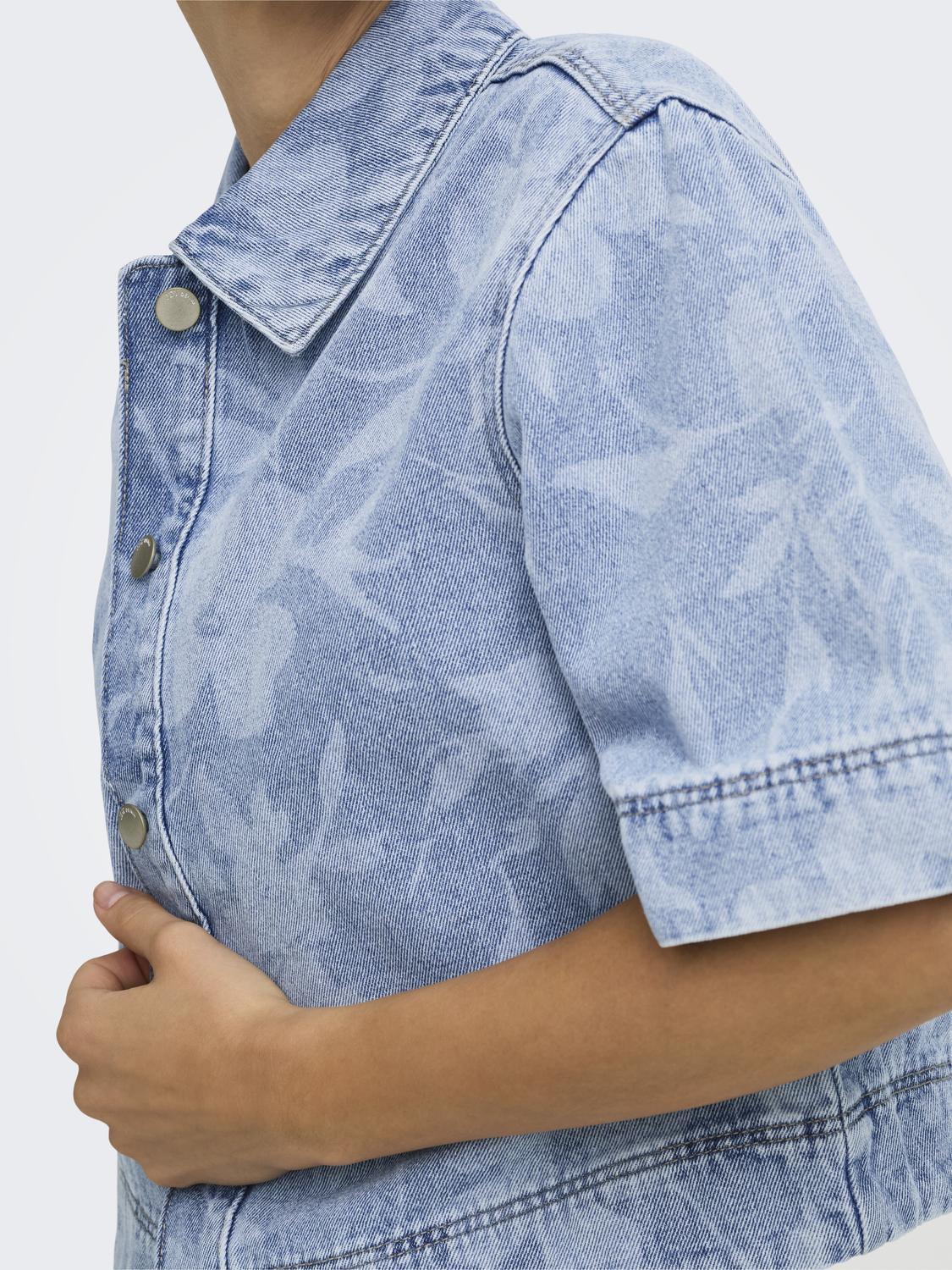 JDYSANSA SS SHIRT LASER PRINT DNM - 5