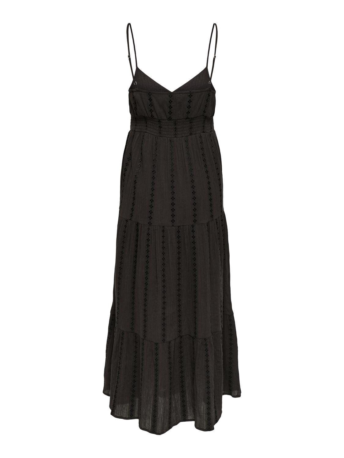 PGJOANA STRAP LONG DRESS WVN - 3
