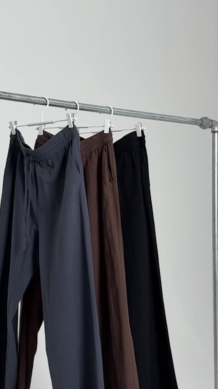 ONLTIZANA Grunnleggende elastisk midjebukse med sidelommer - 4