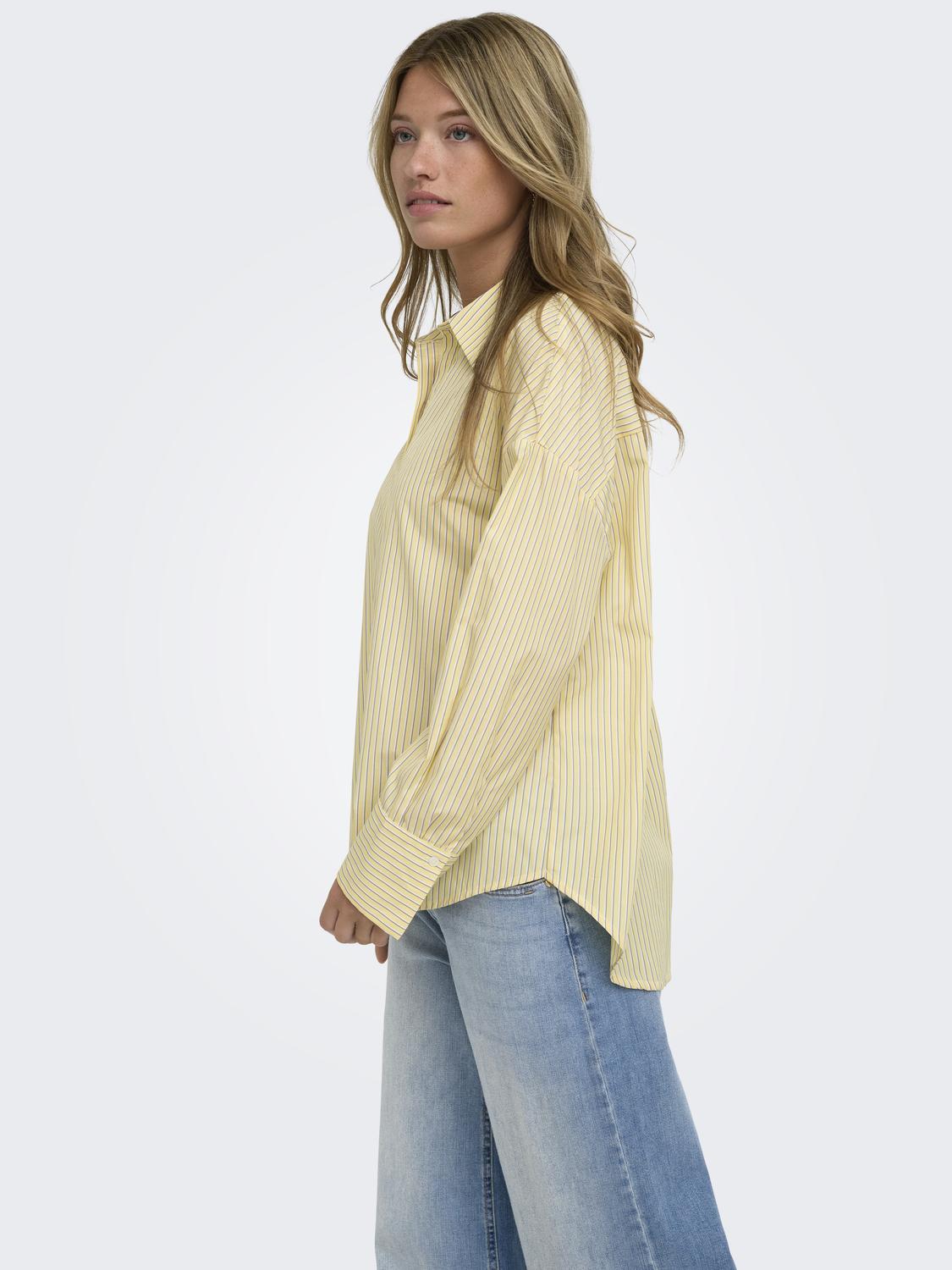 ONLOREGON ALVA LS REG SHIRT NOOS WVN - 4
