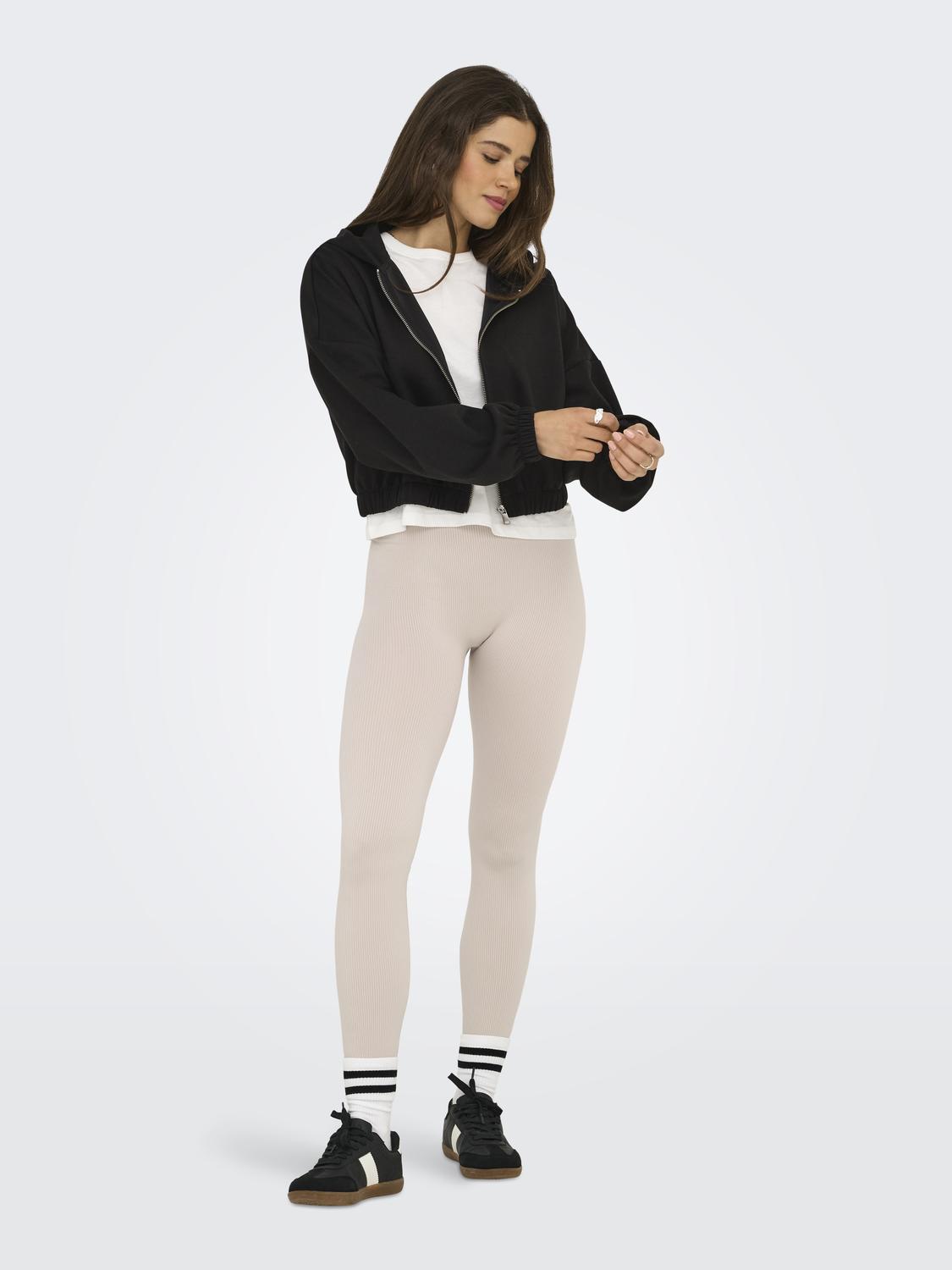 ONLSCARLETT L/S ZIP-HOOD SWT - 7