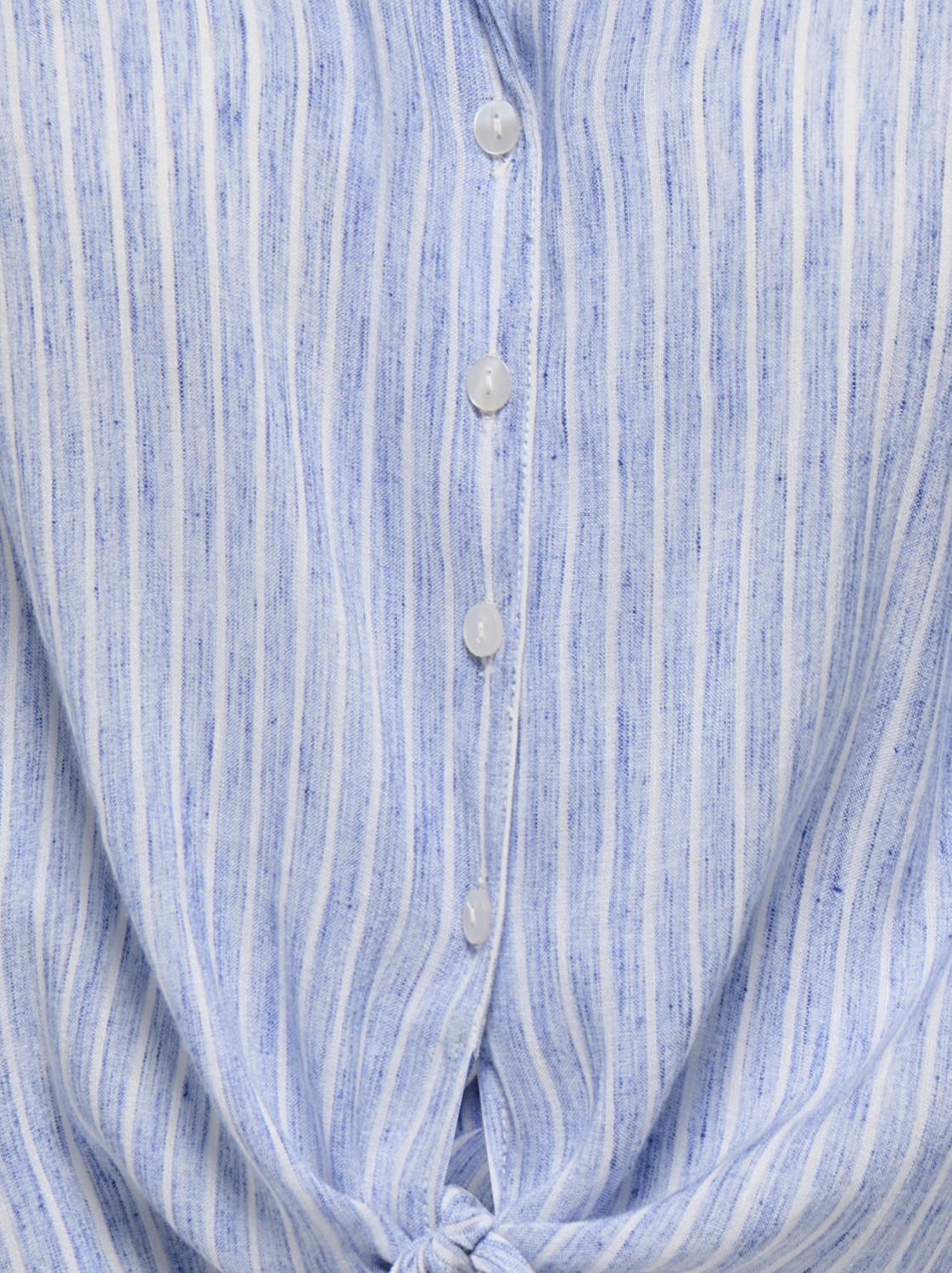 PGNEW PAULA S/S TIE SHIRT WVN - 2