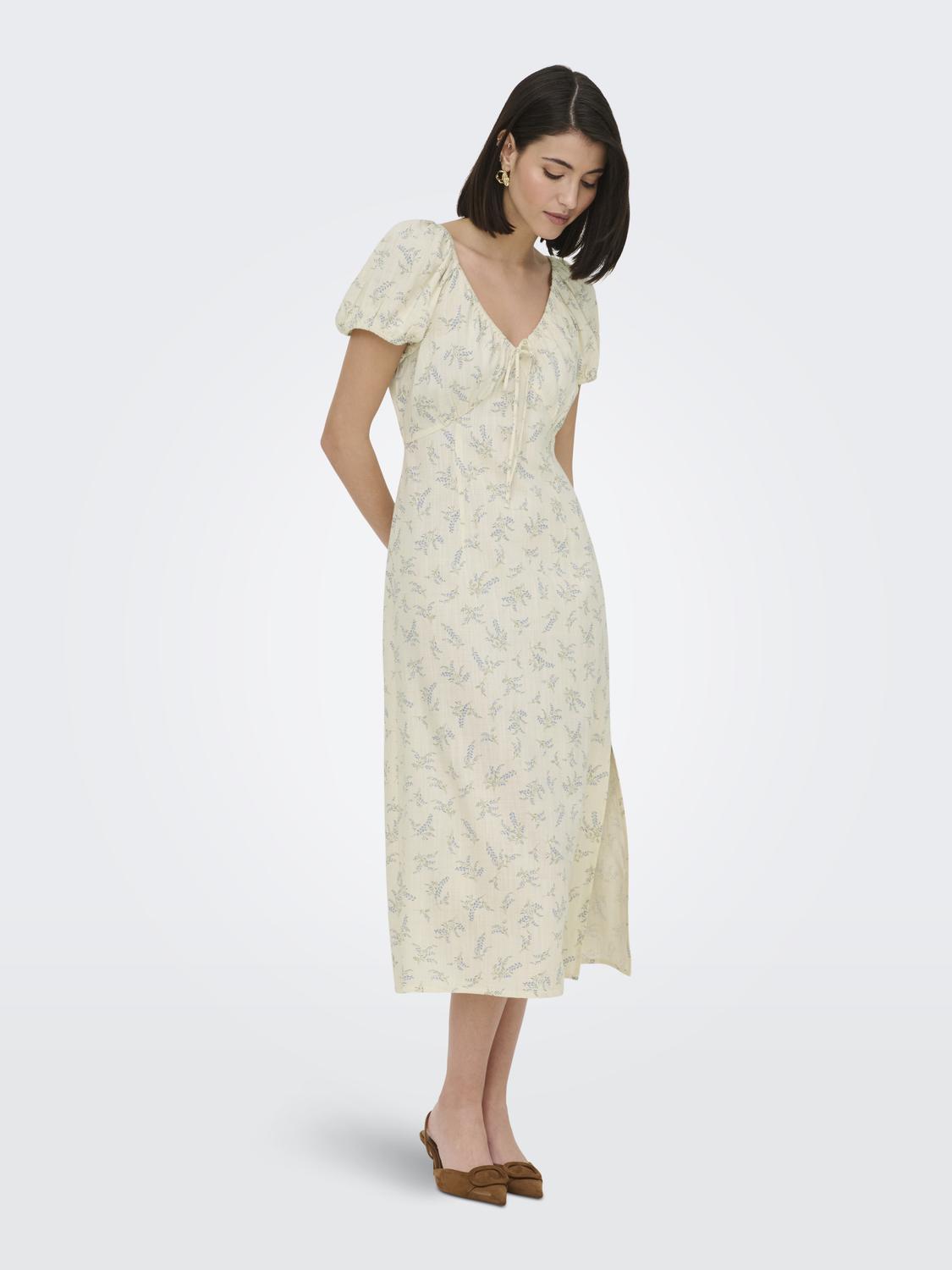 JDYLYDIA S/S MIDI DRESS WVN EXP - 6