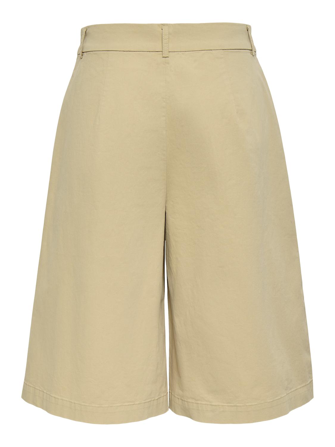 ONLLIANA MW PLEAT BERMUDA SHORTS PNT - 3