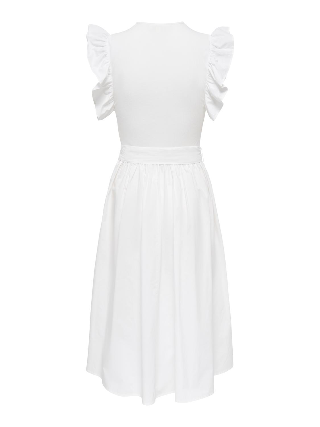 ONLAVALORA S/L LONG BELT DRESS WVN EX - 3