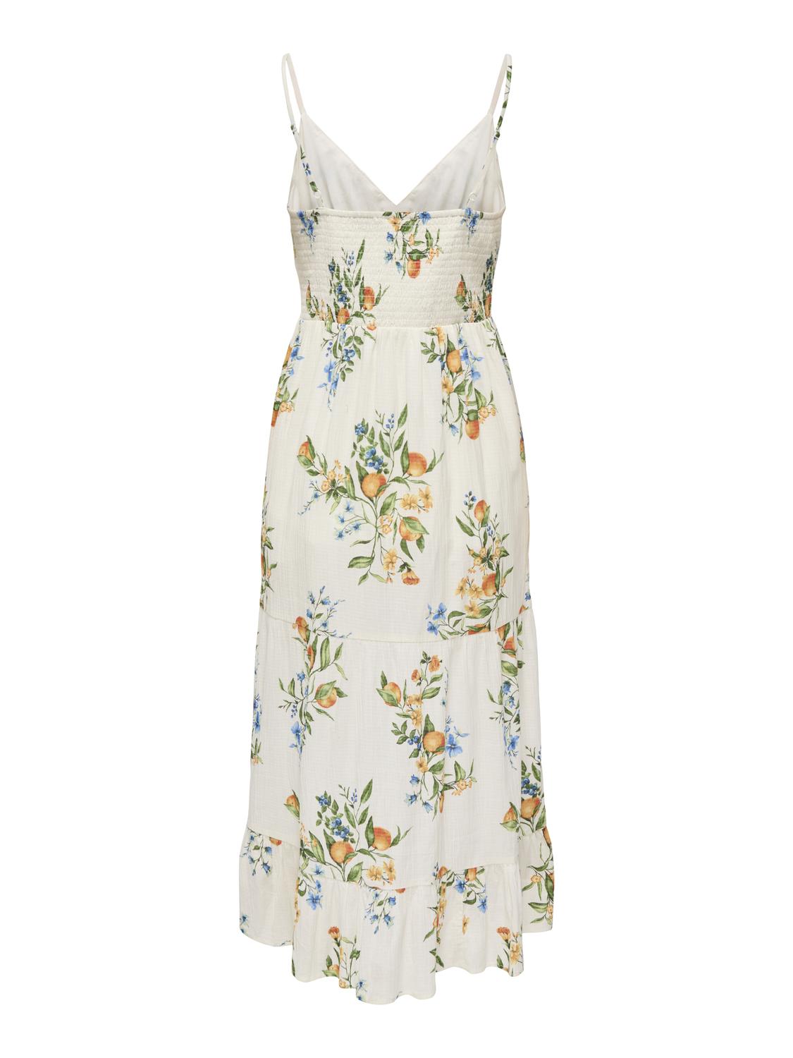 PGBARBARA STRAP LONG DRESS WVN - 3