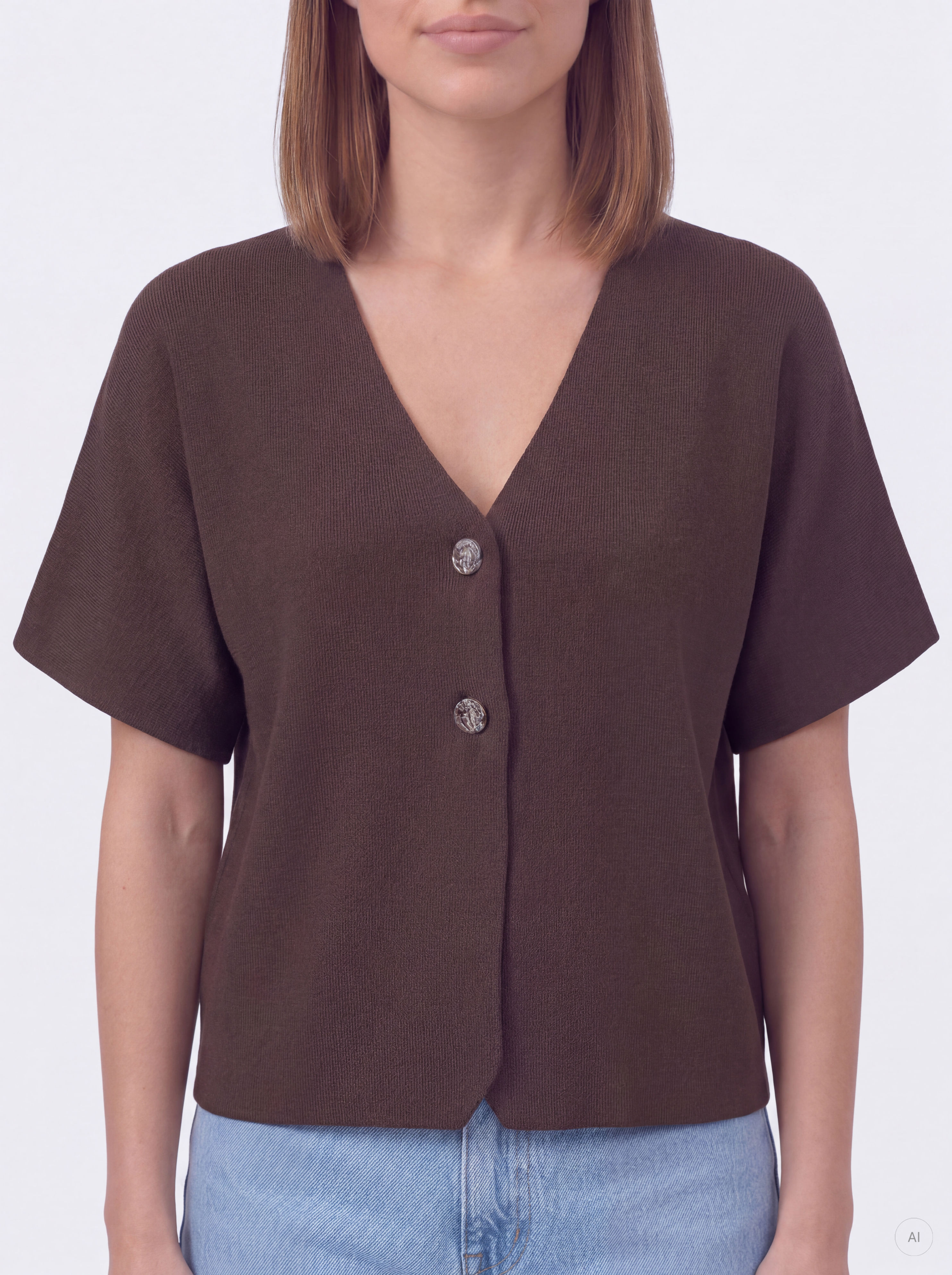 PGTRINE S/S CARDIGAN KNT - 4