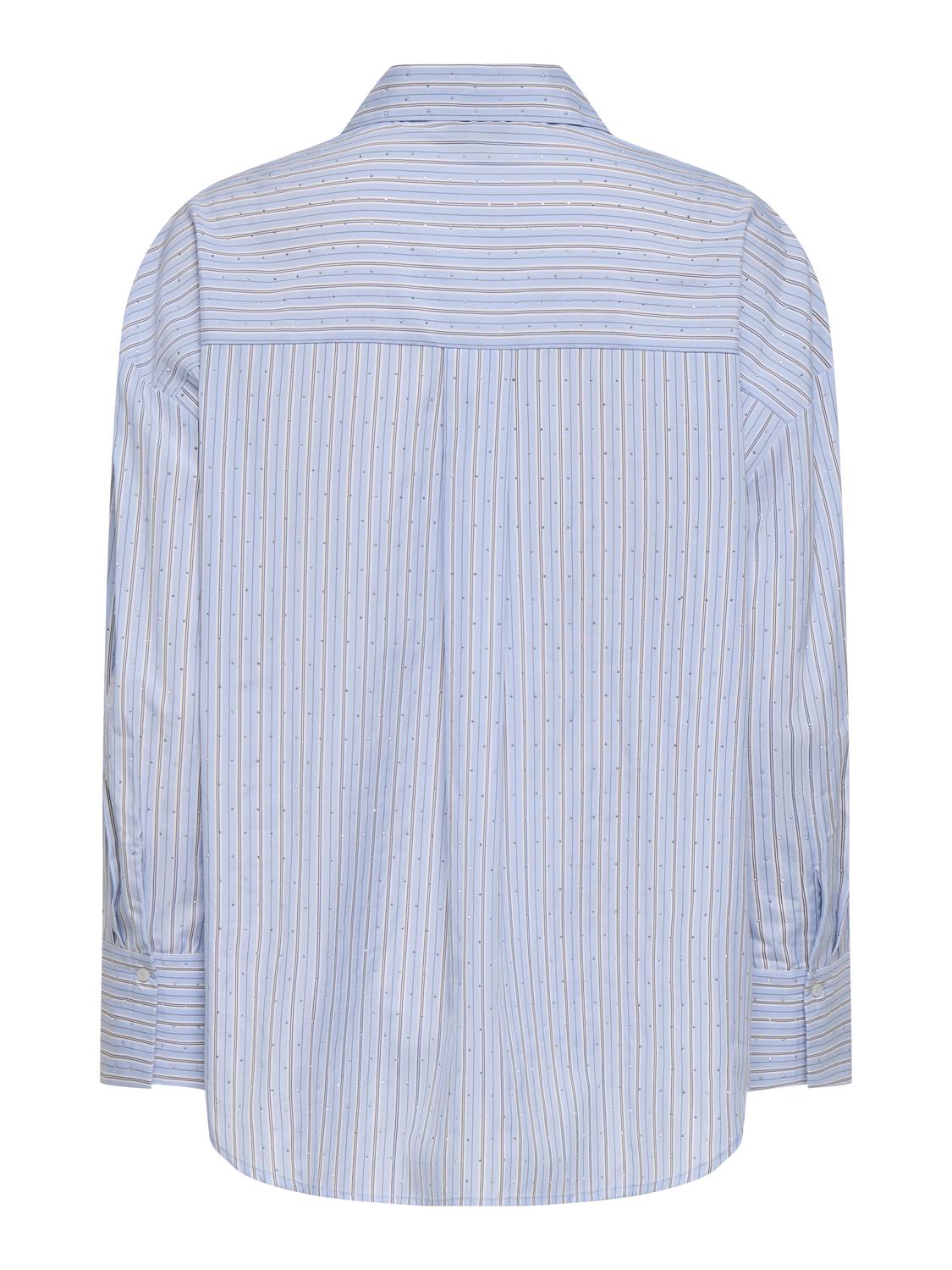 ONLOREGON ALVA LS RHINEST SHIRT NOOS WVN - 7