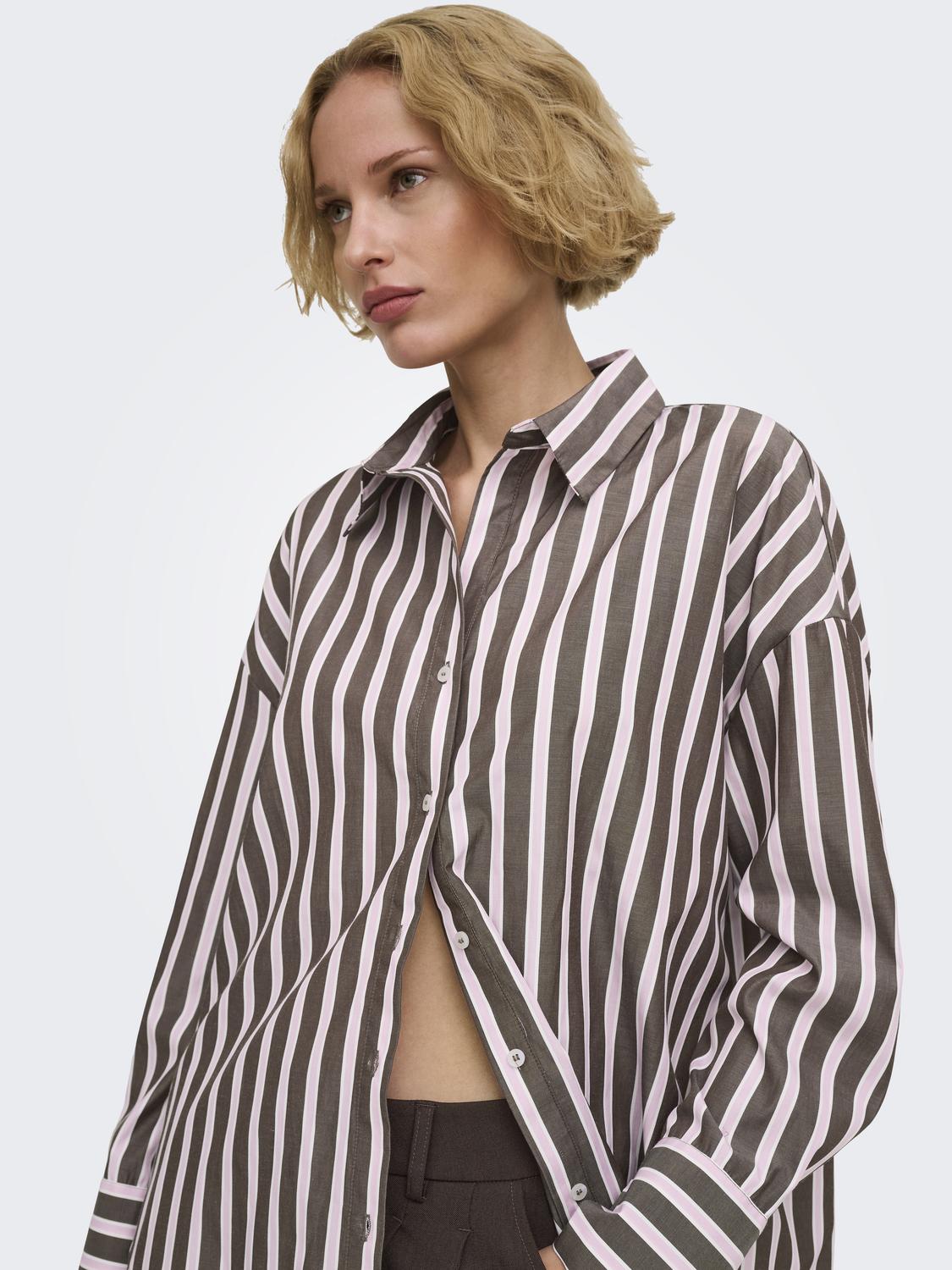 ONLOREGON ALVA LS REG SHIRT NOOS WVN - 6