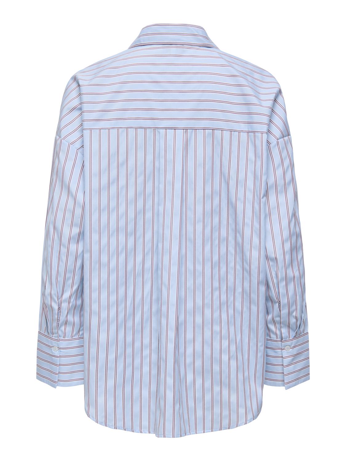 ONLOREGON ALVA LS REG SHIRT NOOS WVN - 7