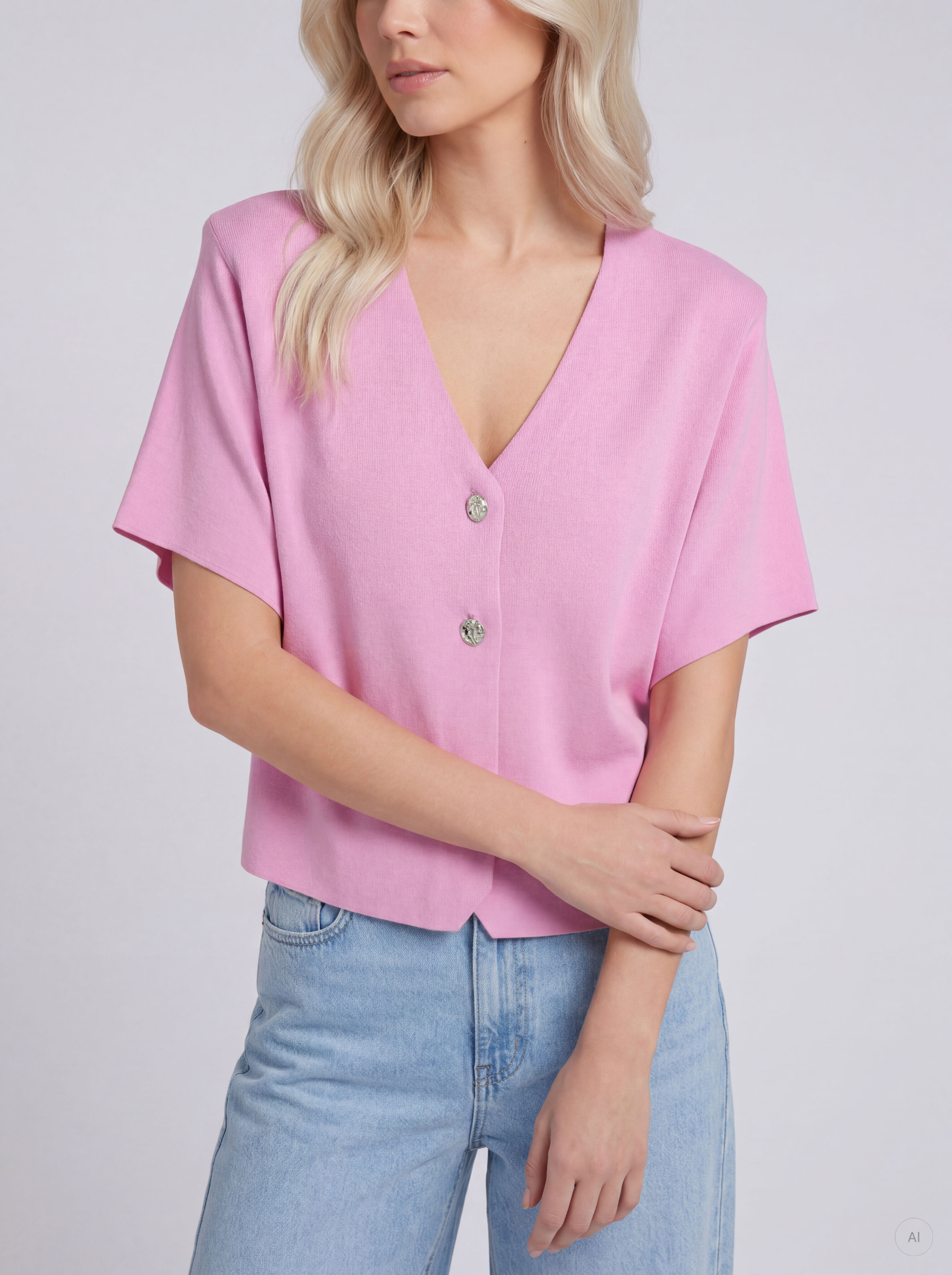 PGTRINE S/S CARDIGAN KNT - 5