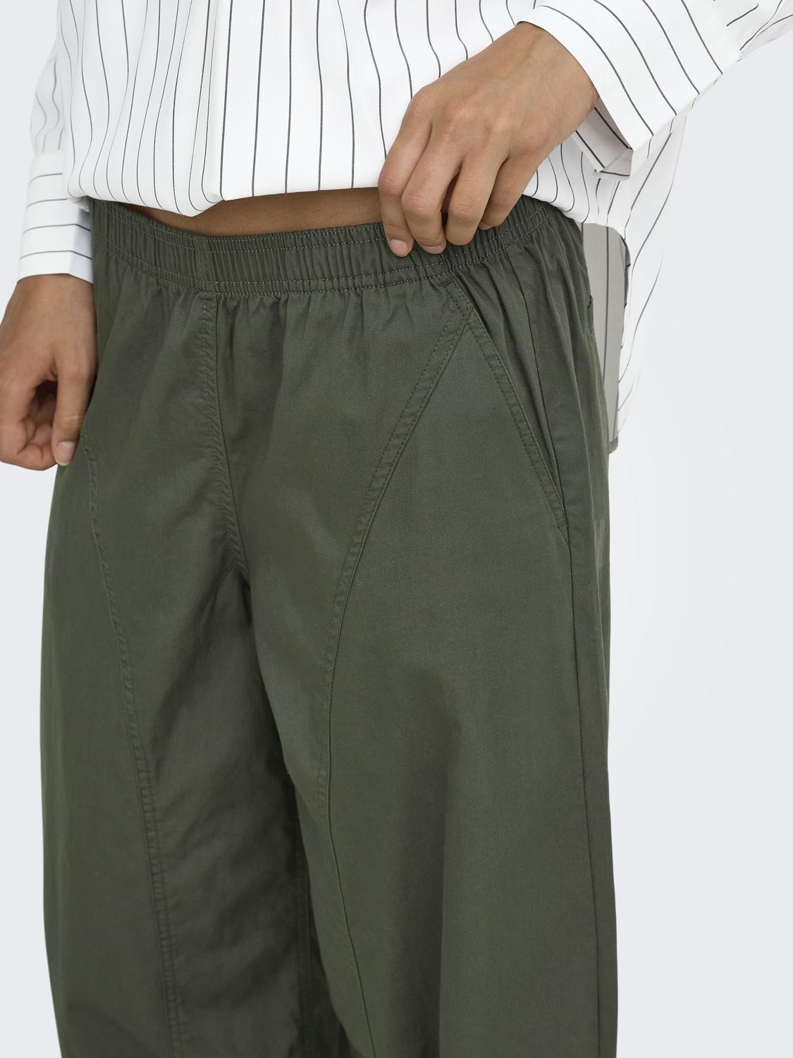 JDYSIMA MW BARREL LEG PANT WVN EXP - 5