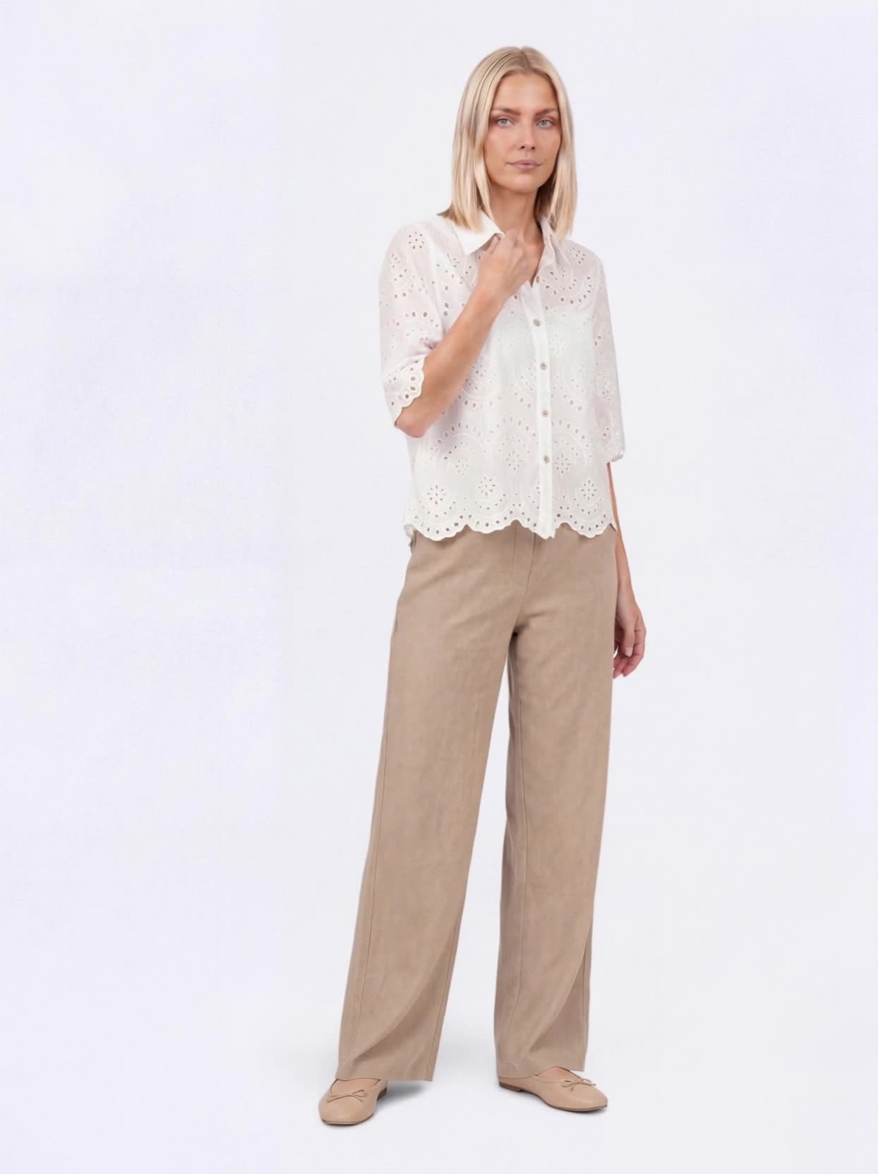 ONLVALAIS S/S SHIRT WVN NOOS - 8