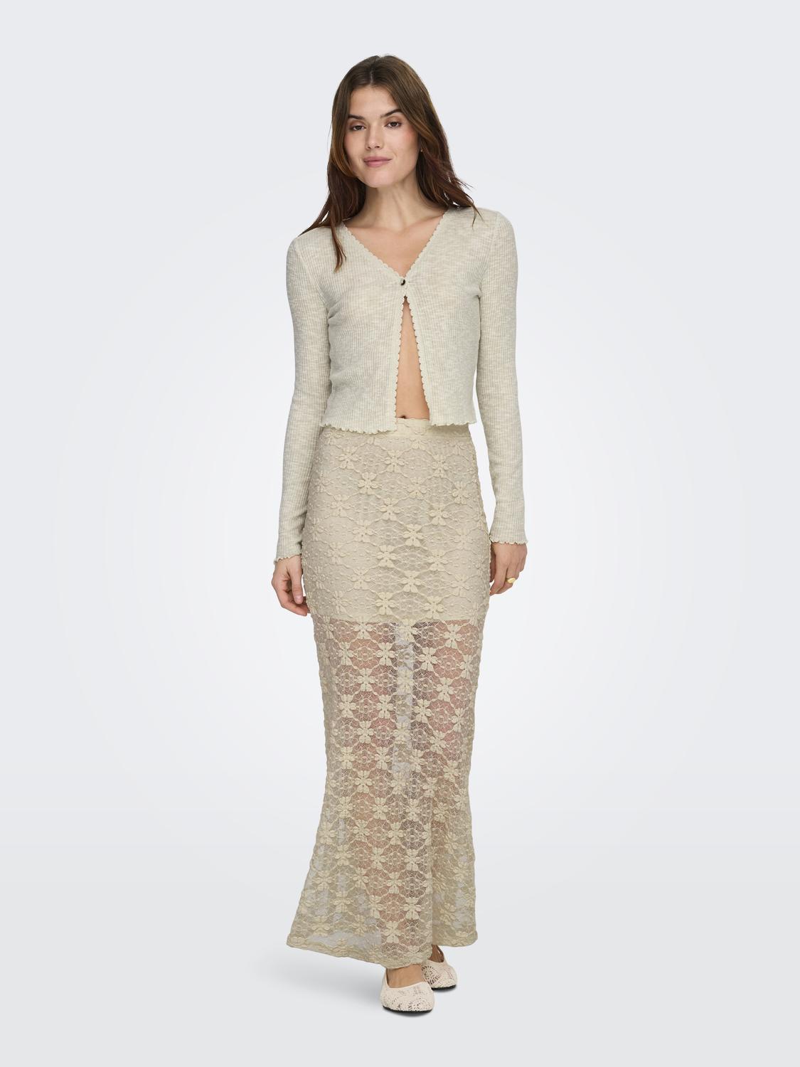 ONLPEARLINA LONG WIDE SKIRT WVN - 6