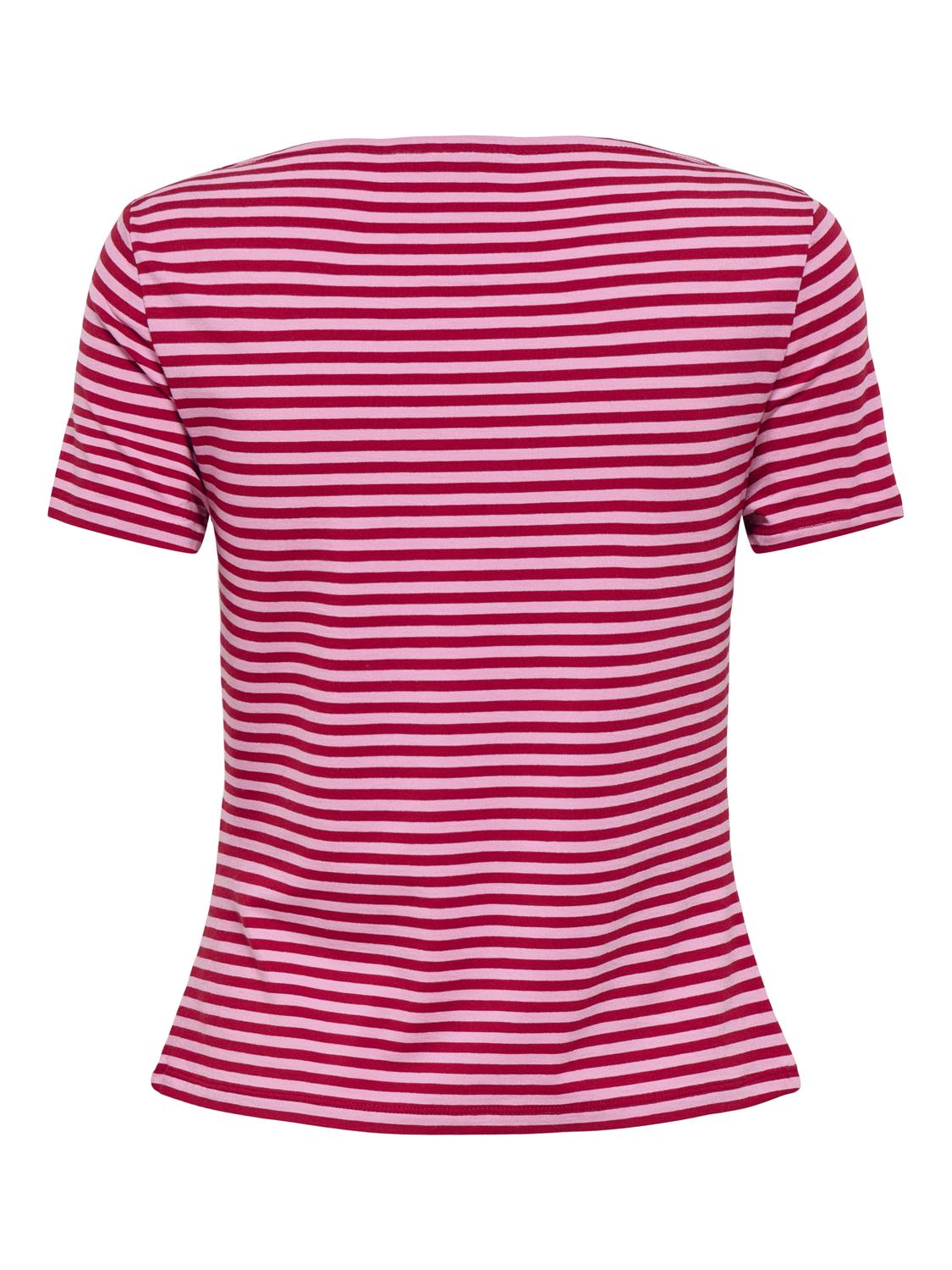 PGHILLARY S/S STRIPE BOATNECK TOP JRS - 3