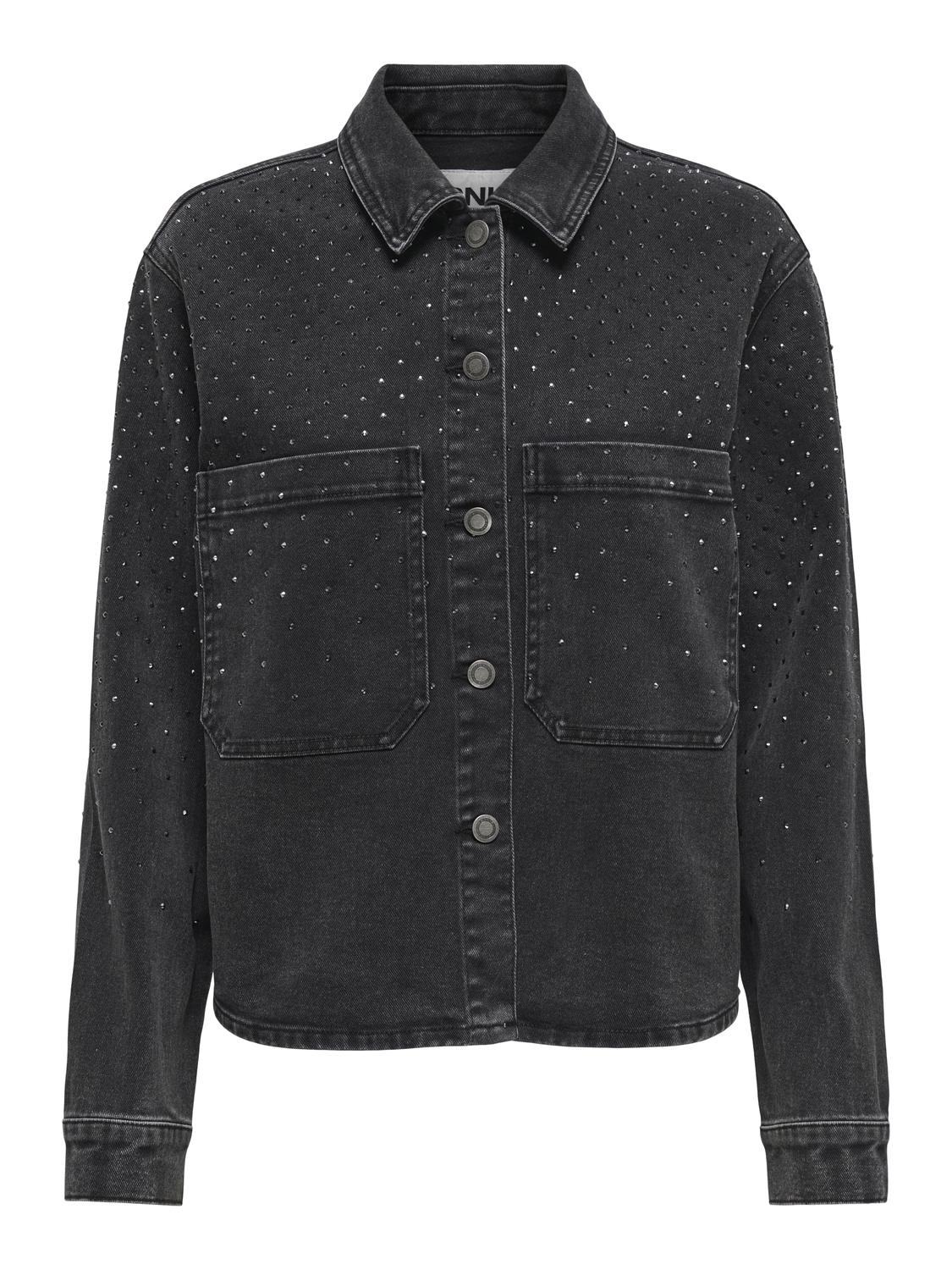 ONLCASSIE Kort oversize skjorte - 3