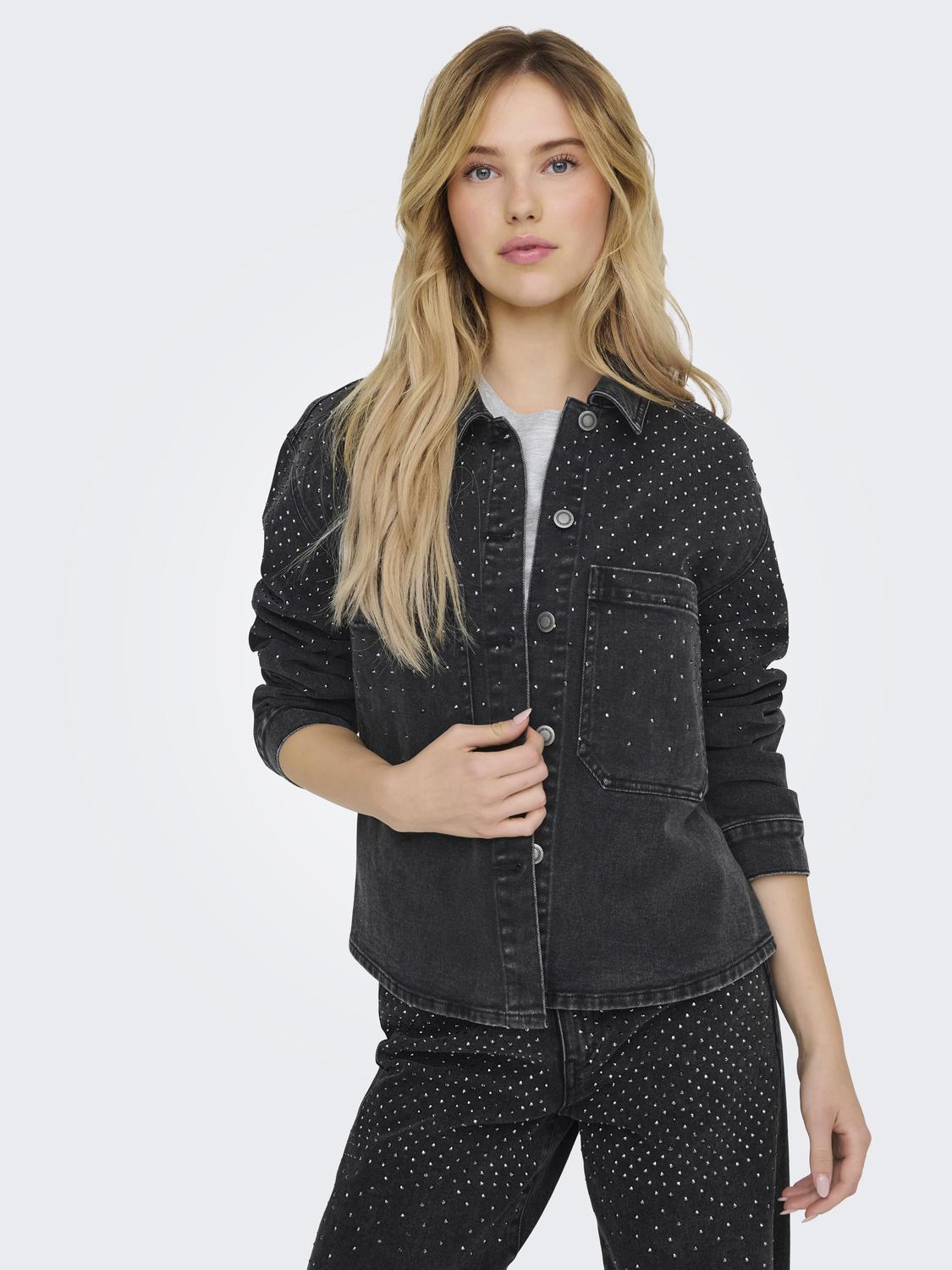ONLCASSIE Kort oversize skjorte - 5