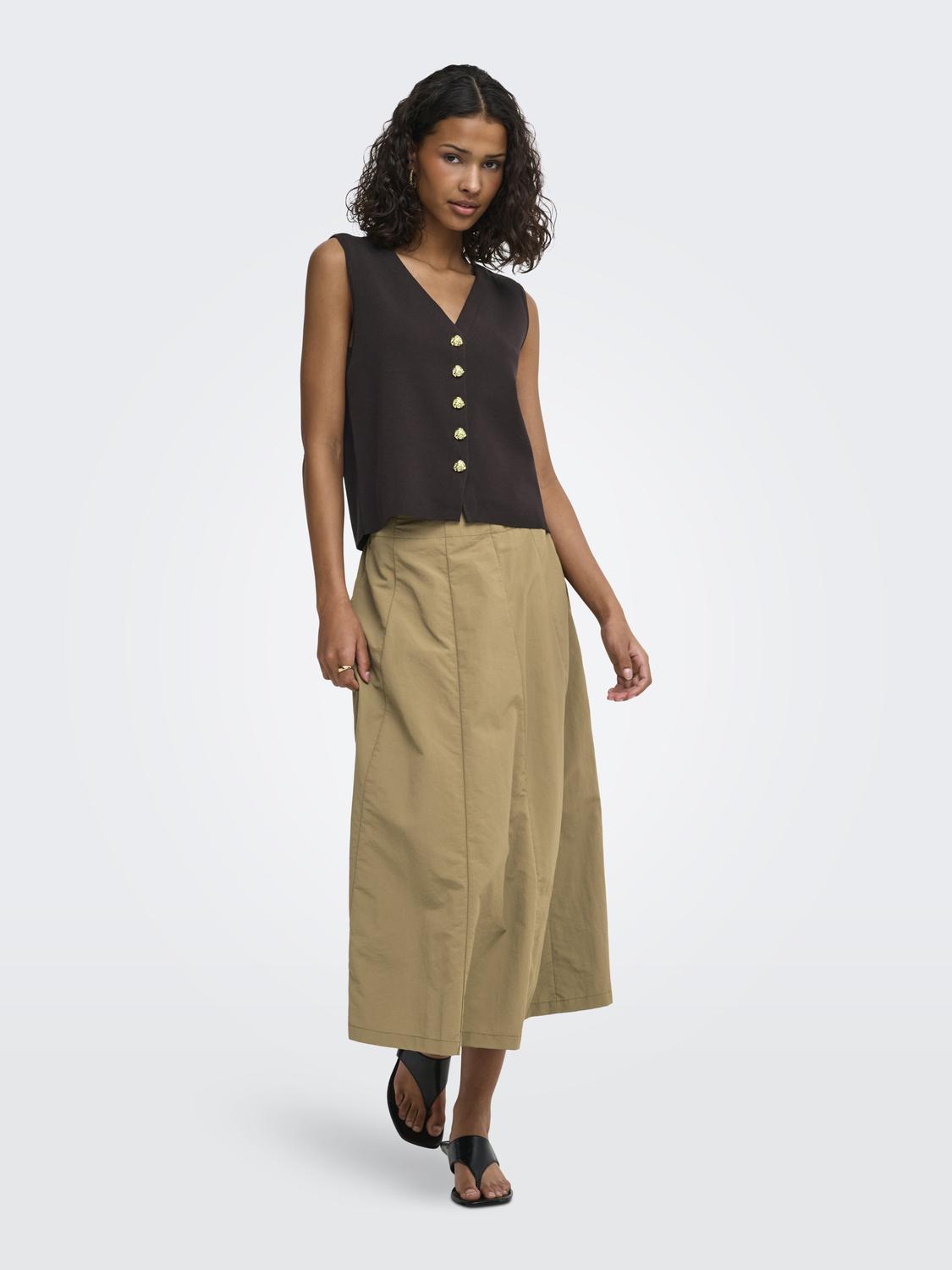 JDYASTRA S/L BUTTON VEST KNT NOOS - 6
