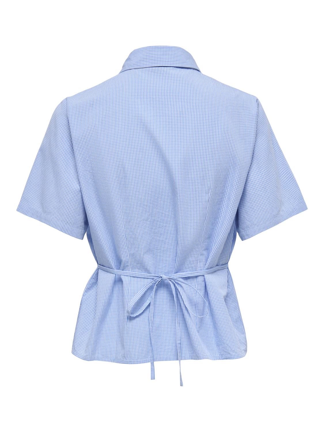 PGCASANDRA S/S TIE SHIRT WVN - 3