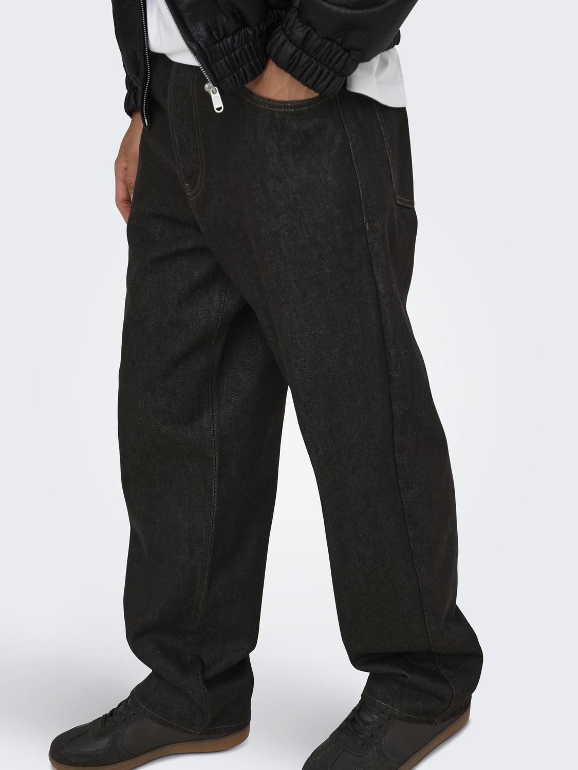 ONSFADE LOOSE BROWN 9479 DOT DNM NOOS - 5