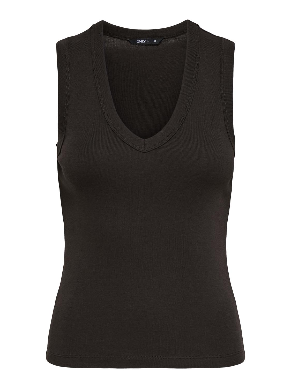 ONLRINA V-NECK TANK TOP S/L JRS NOOS
