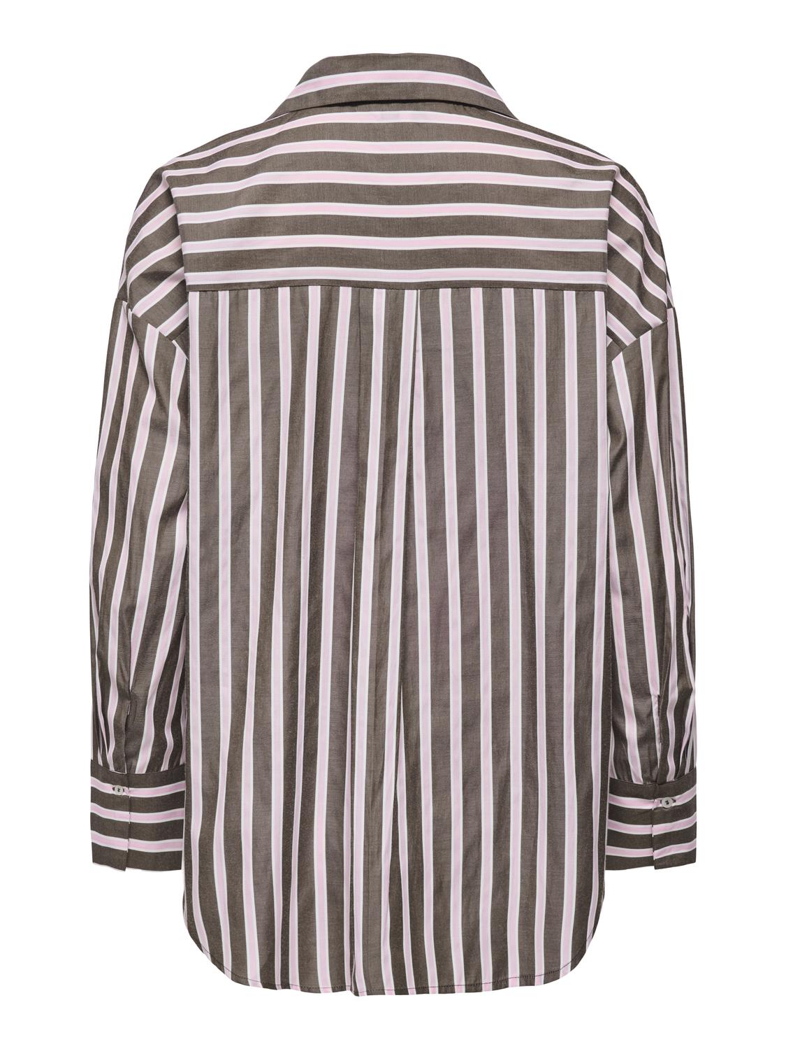 ONLOREGON ALVA LS REG SHIRT NOOS WVN - 8