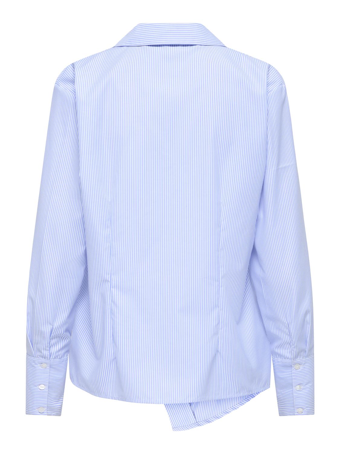 PGESTER L/S ASSYMETRIC SHIRT WVN - 3