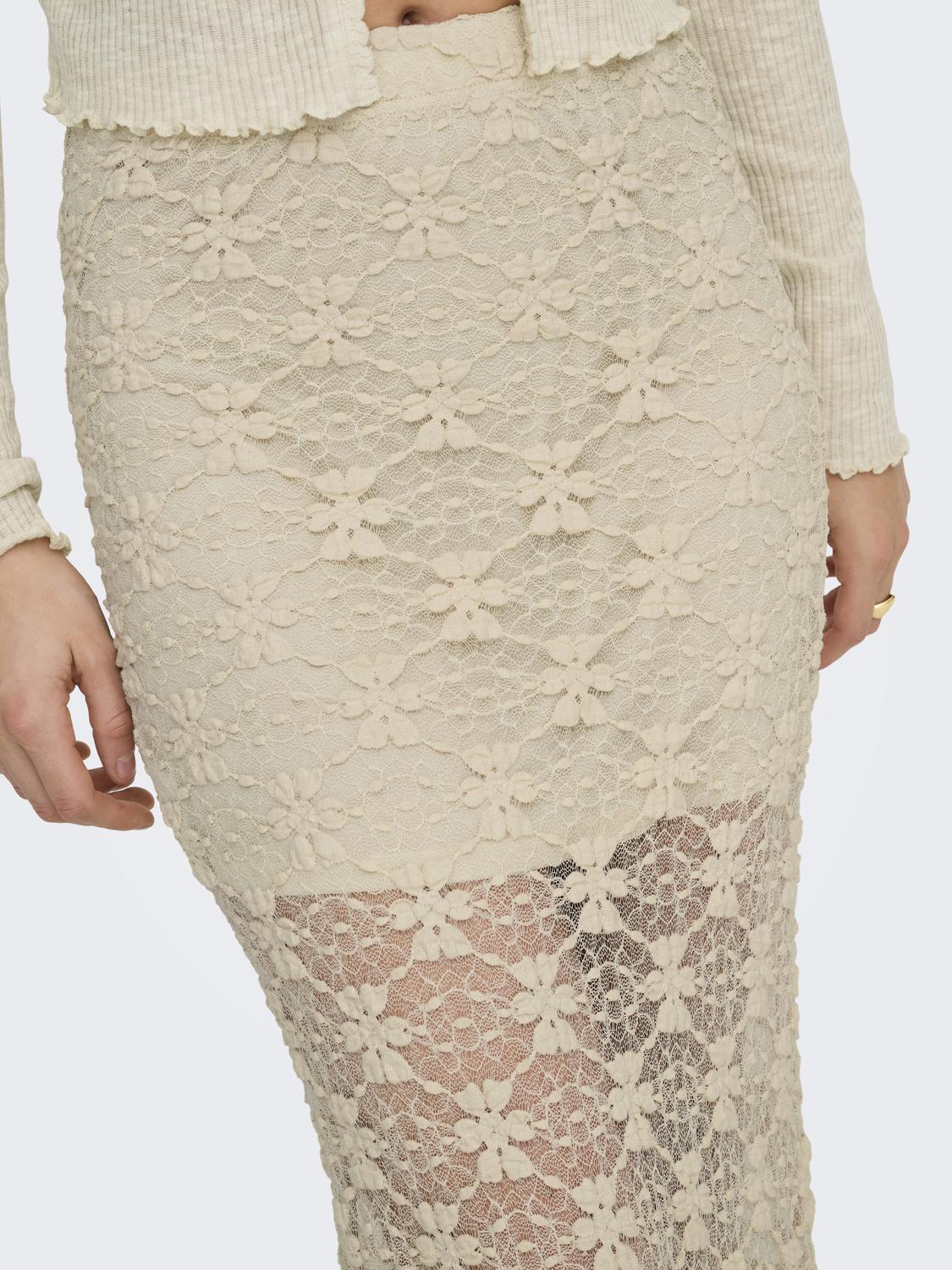 ONLPEARLINA LONG WIDE SKIRT WVN - 5