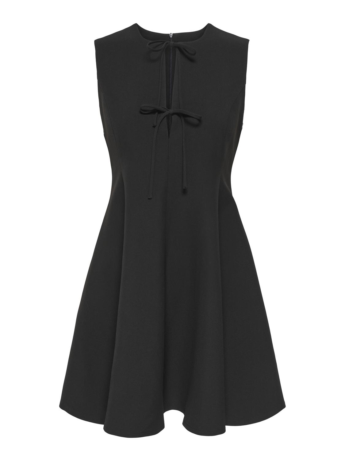 ONLNOELE S/L SHORT BOW PEPLUM DRESS TLR