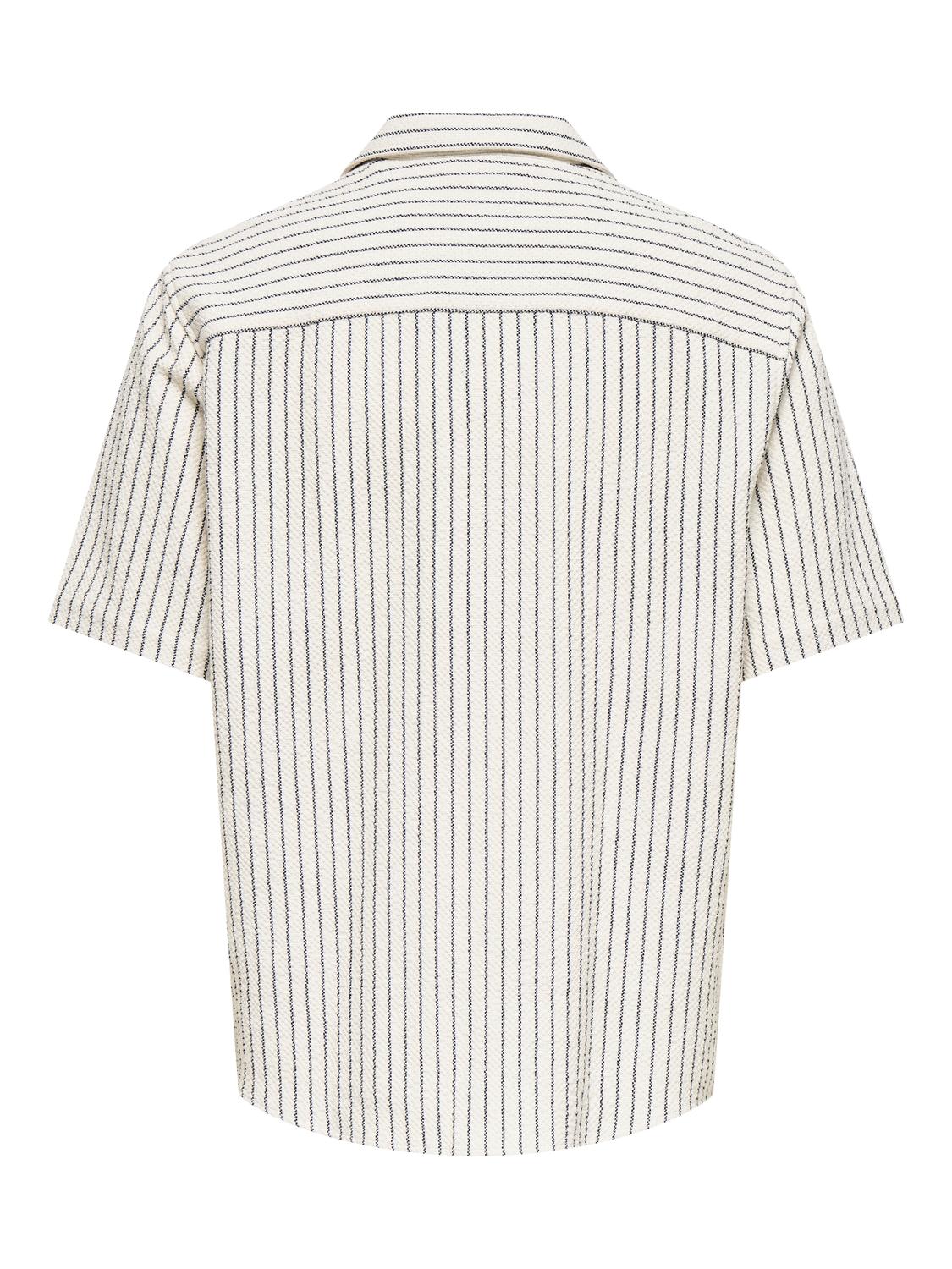 ONSSETH SS REG STRIPE SHIRT - 3
