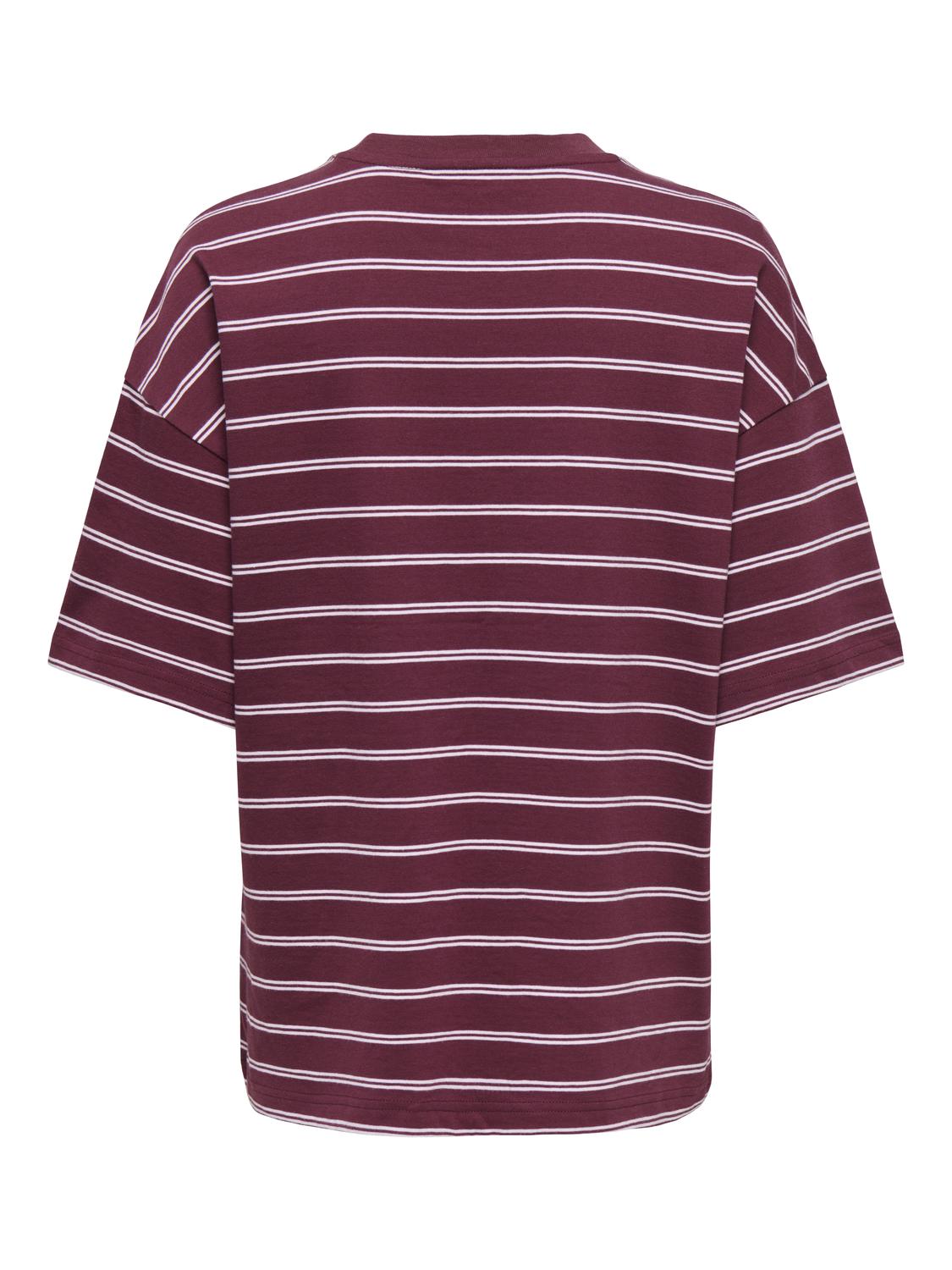 PGLISA STRIPE S/S TOP JRS - 3