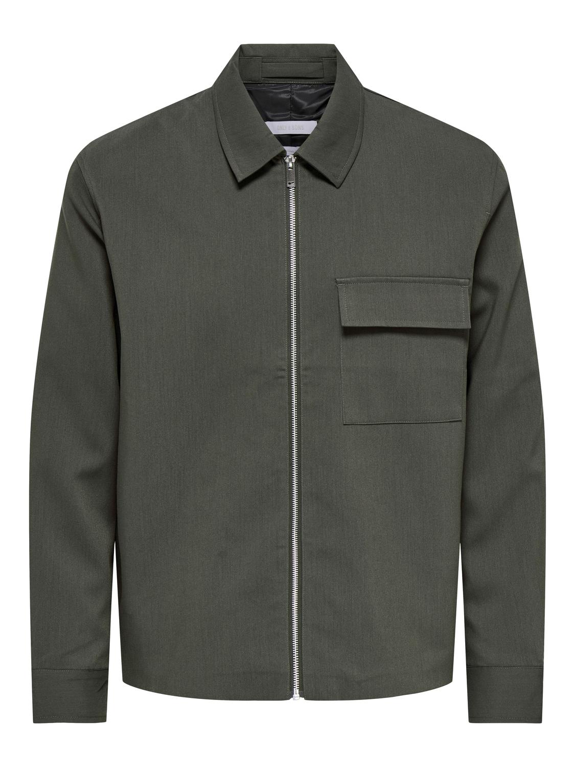 ONSWILL REG 0292 ZIP OVERSHIRT FRML NOOS - 3