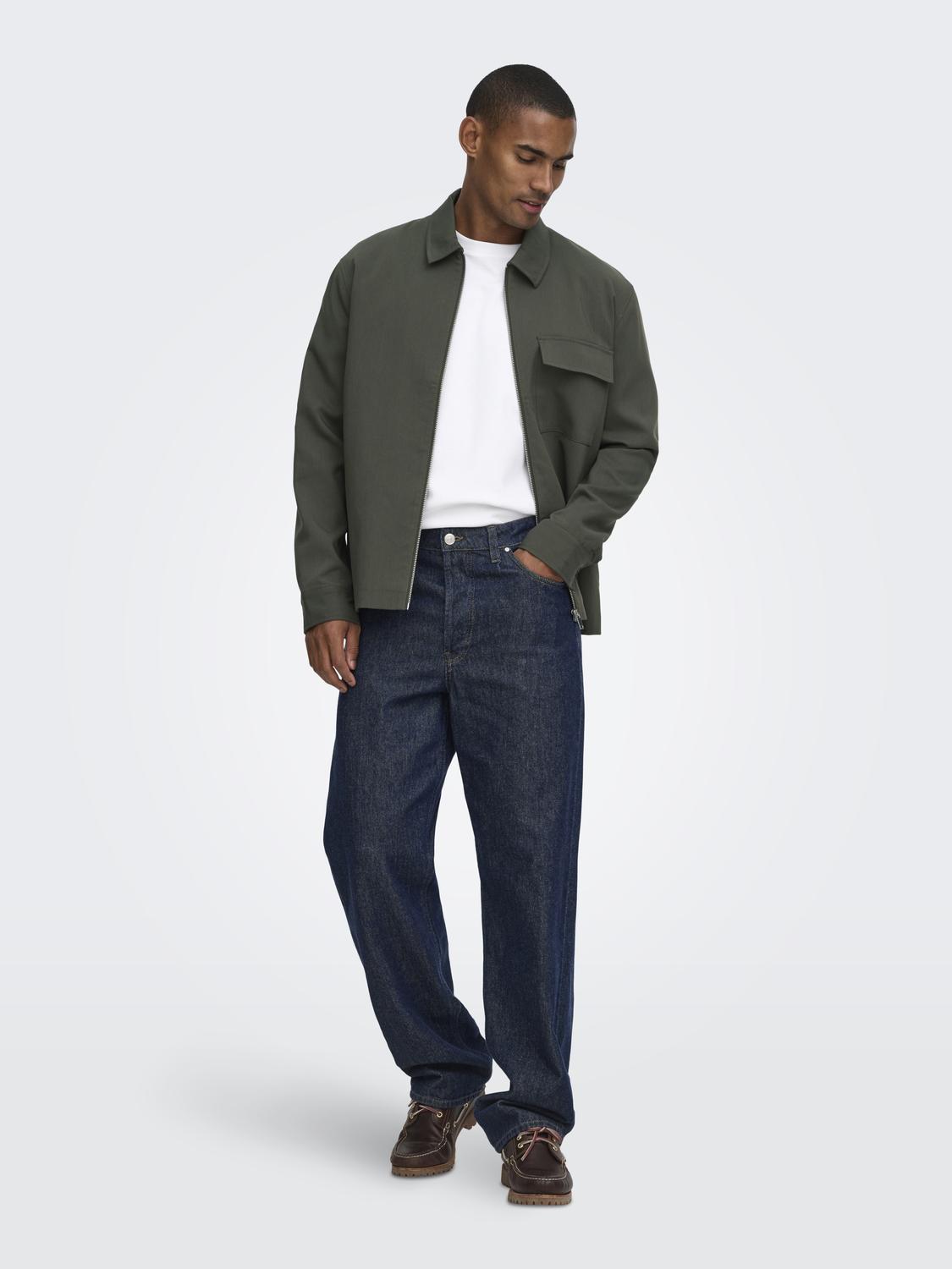 ONSWILL REG 0292 ZIP OVERSHIRT FRML NOOS - 6