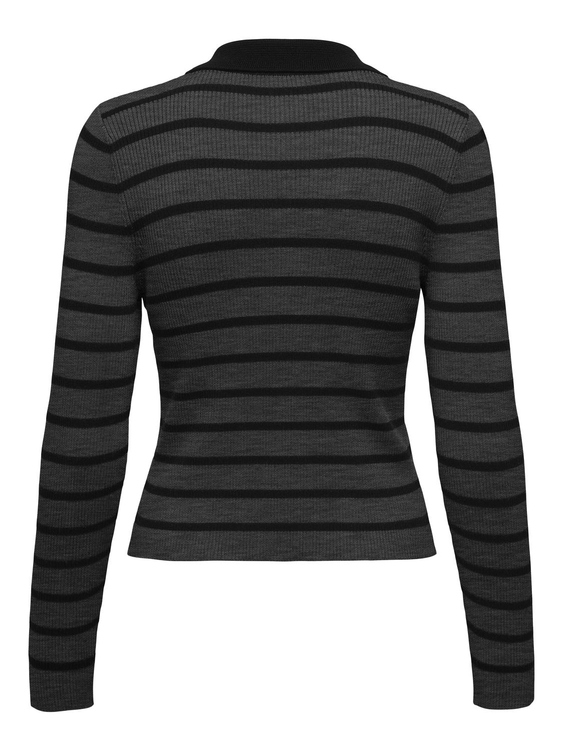 ONLGERA LS POLO BUTTON CARDIGAN KNT MOCH - 2