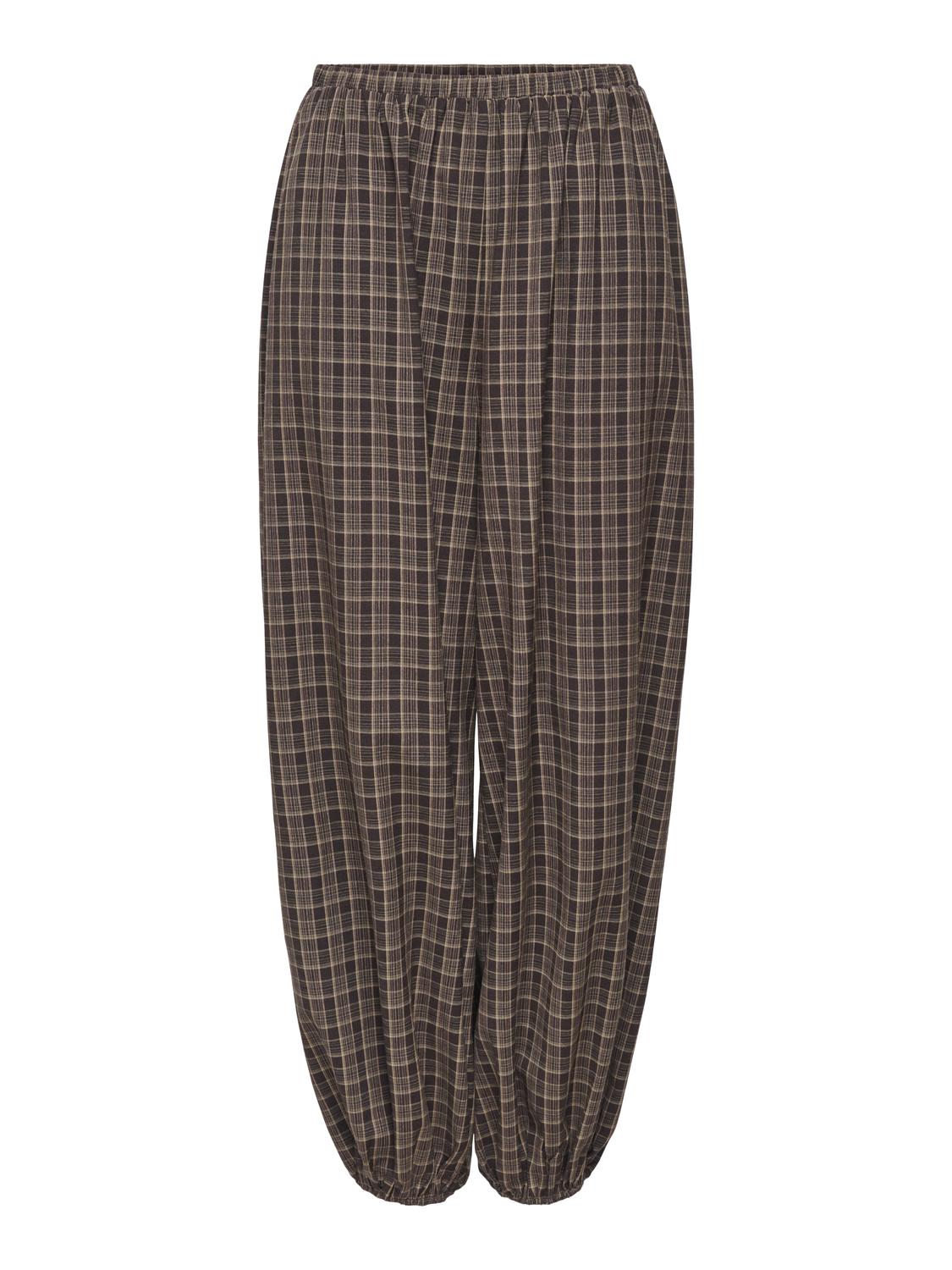 STUCAVA CHECKED BALLOON PANT WVN