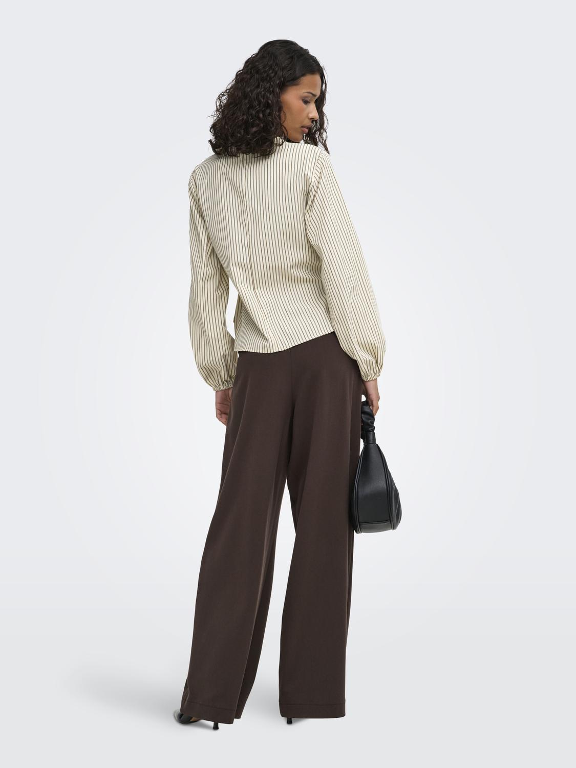 JDYRIKA L/S TIE KNOT SHIRT WVN NOOS - 2