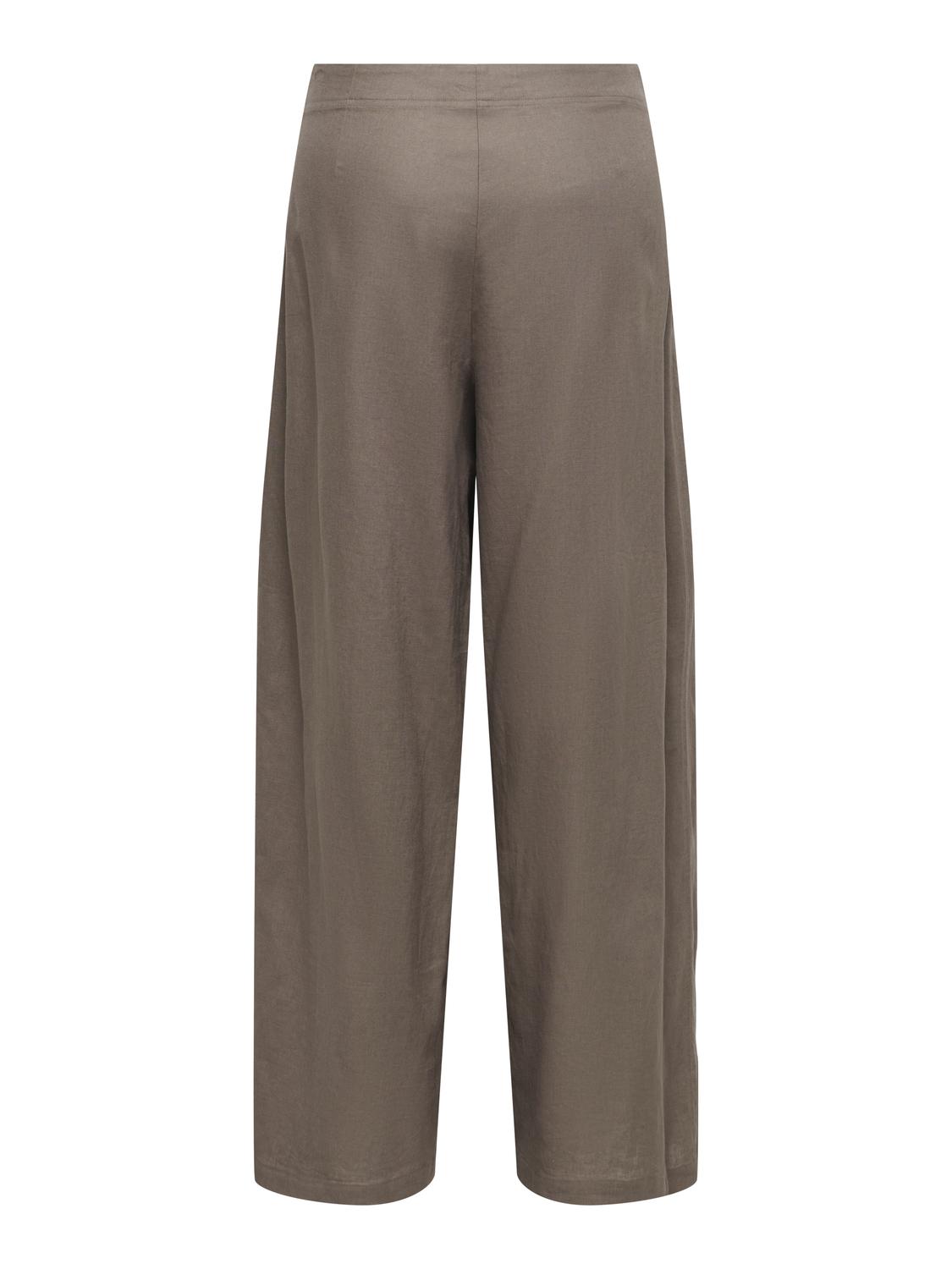 ONLDANIA MW LINEN BL STRING WIDE PNT - 3