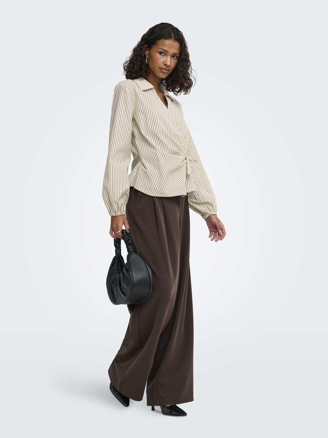 JDYRIKA L/S TIE KNOT SHIRT WVN NOOS - 6