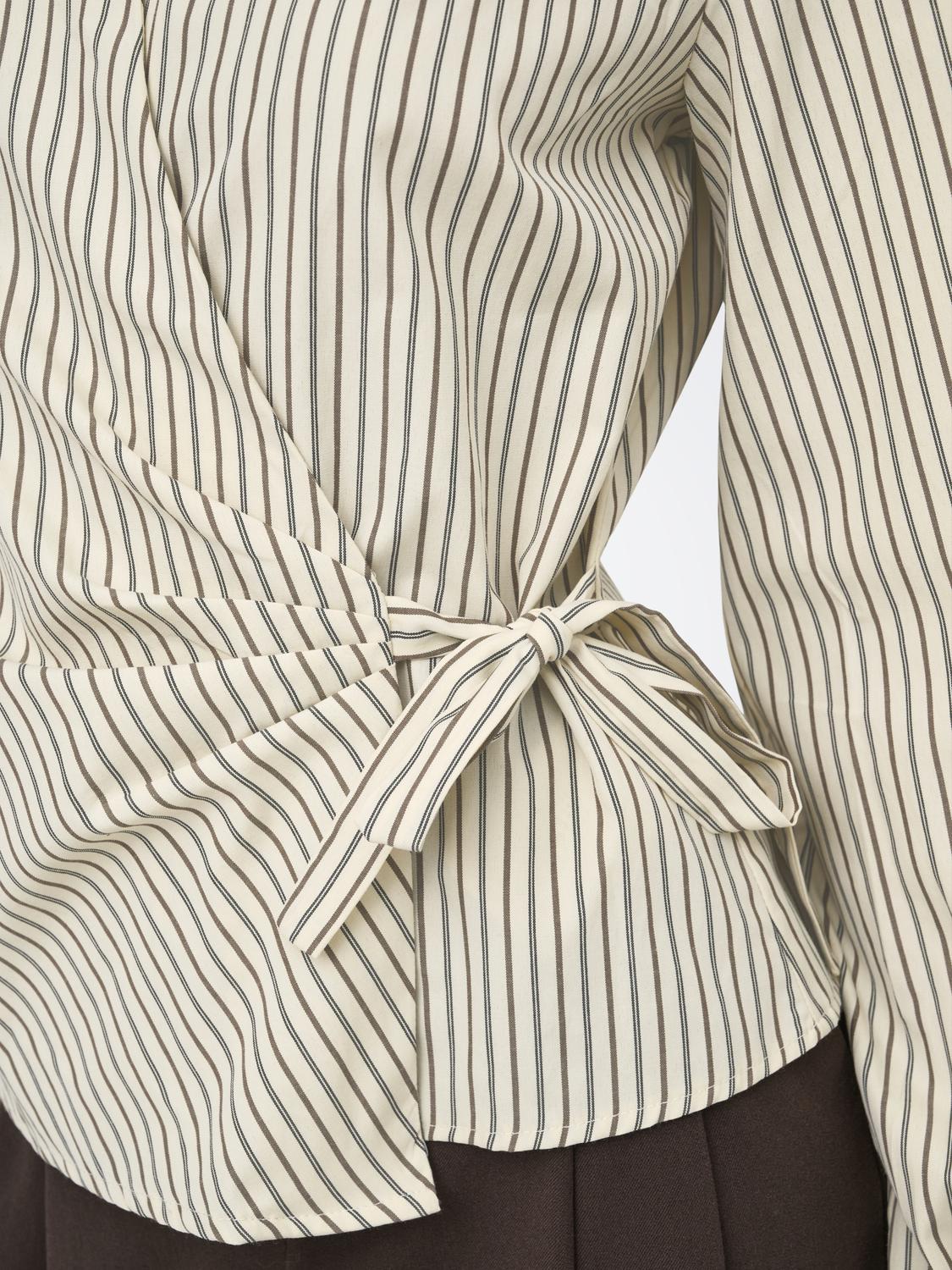 JDYRIKA L/S TIE KNOT SHIRT WVN NOOS - 4