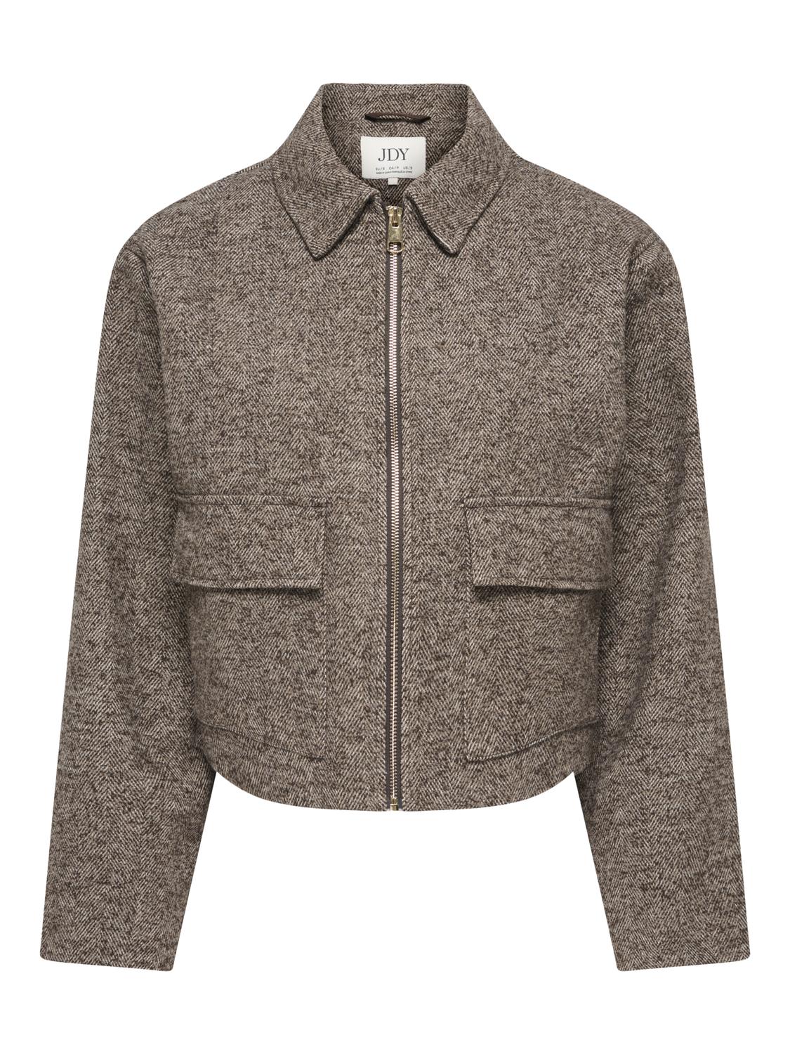 JDYVINGA HERRINGBONE JACKET OTW NOOS - 3