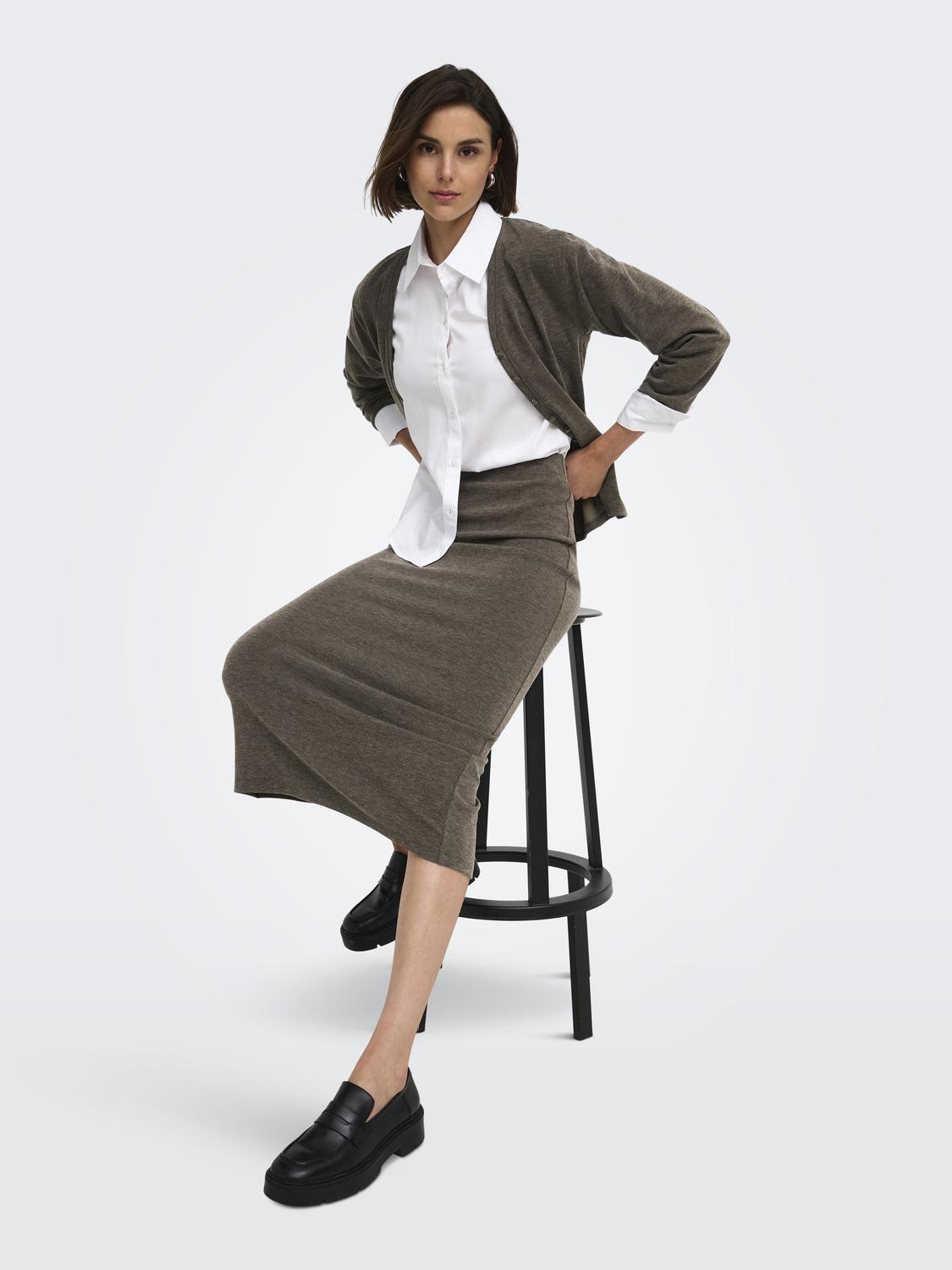 JDYVITA LIFE LONG SKIRT JRS DIA - 4