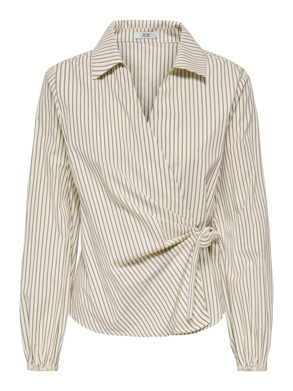 JDYRIKA L/S TIE KNOT SHIRT WVN NOOS - 3