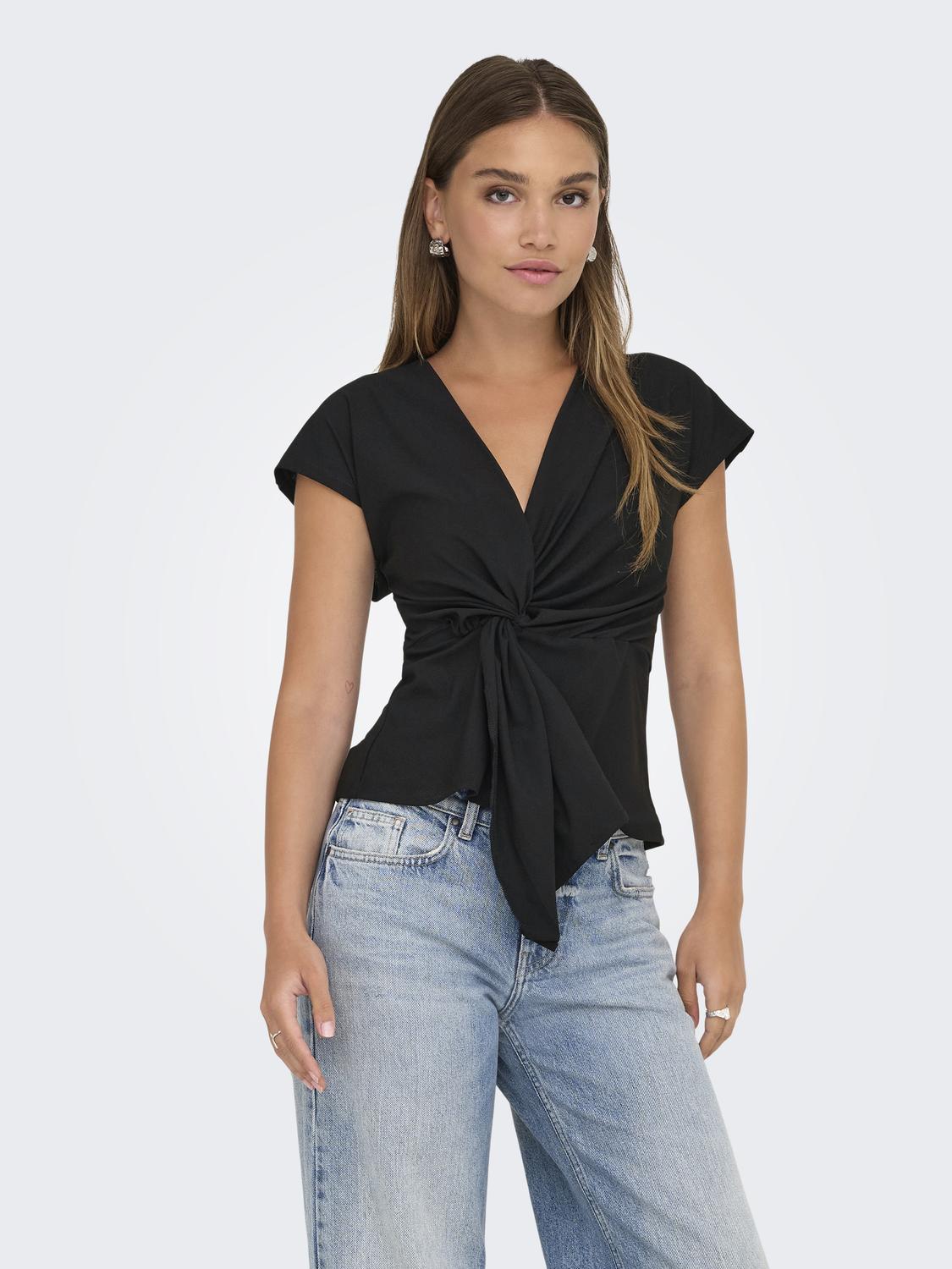 ONLSILJA S/L TWIST TOP JRS