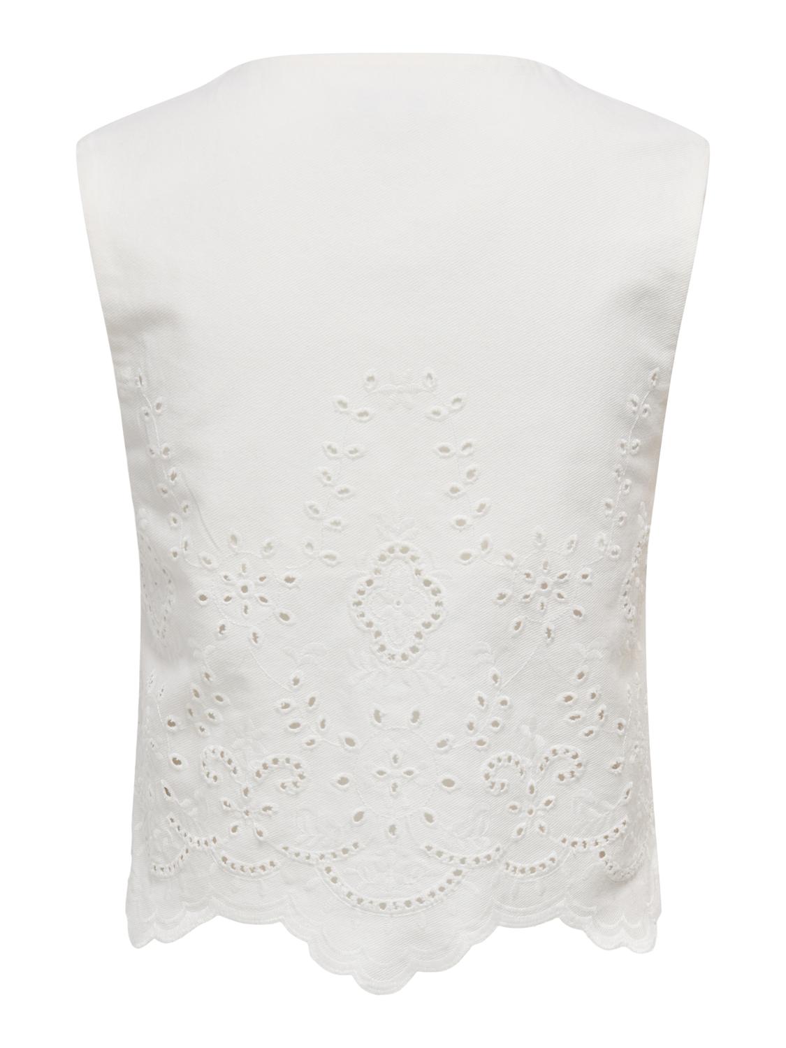 ONLREYA S/L BRO ANGLAISE WAISTCOAT PNT - 8
