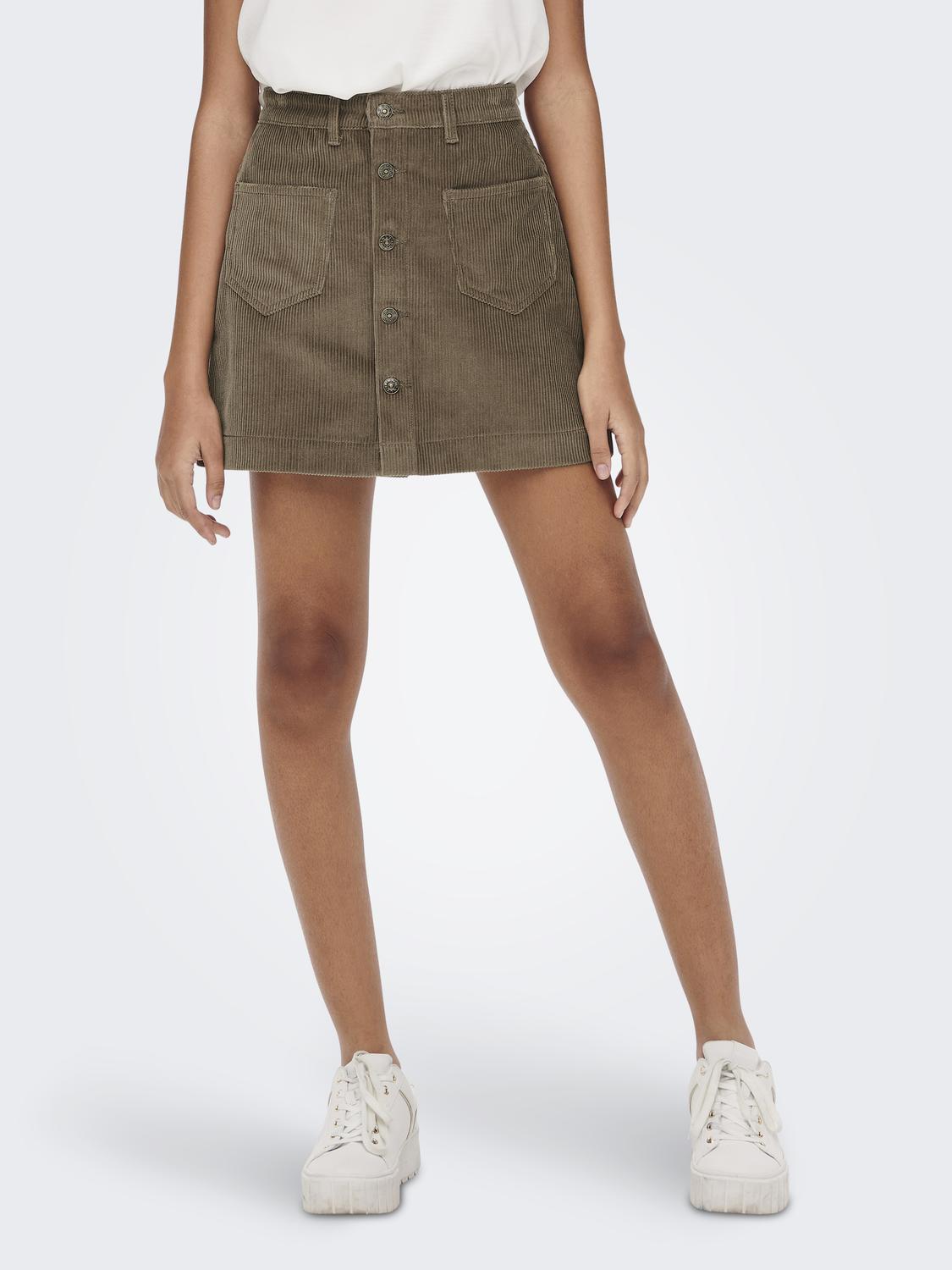 ONLAMAZING GLOBAL HW CORD SKIRT PNT NOOS