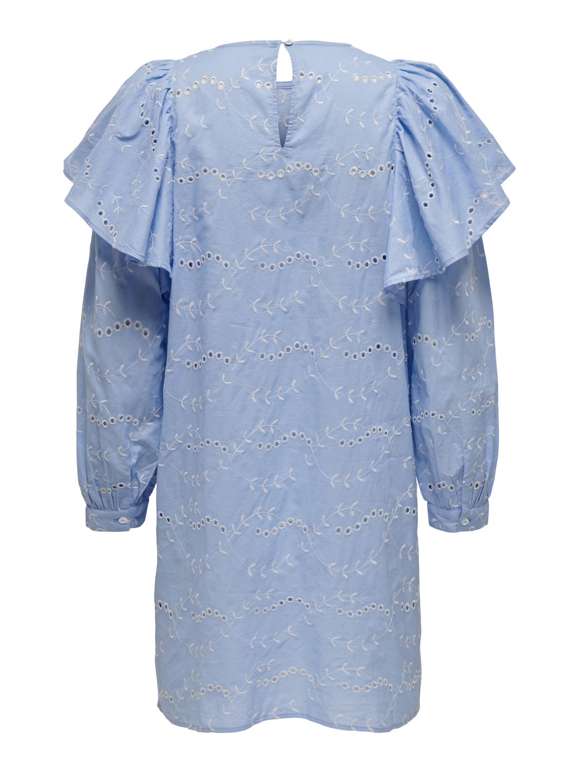 PGLIMMA EMB 7/8 DRESS WVN - 2