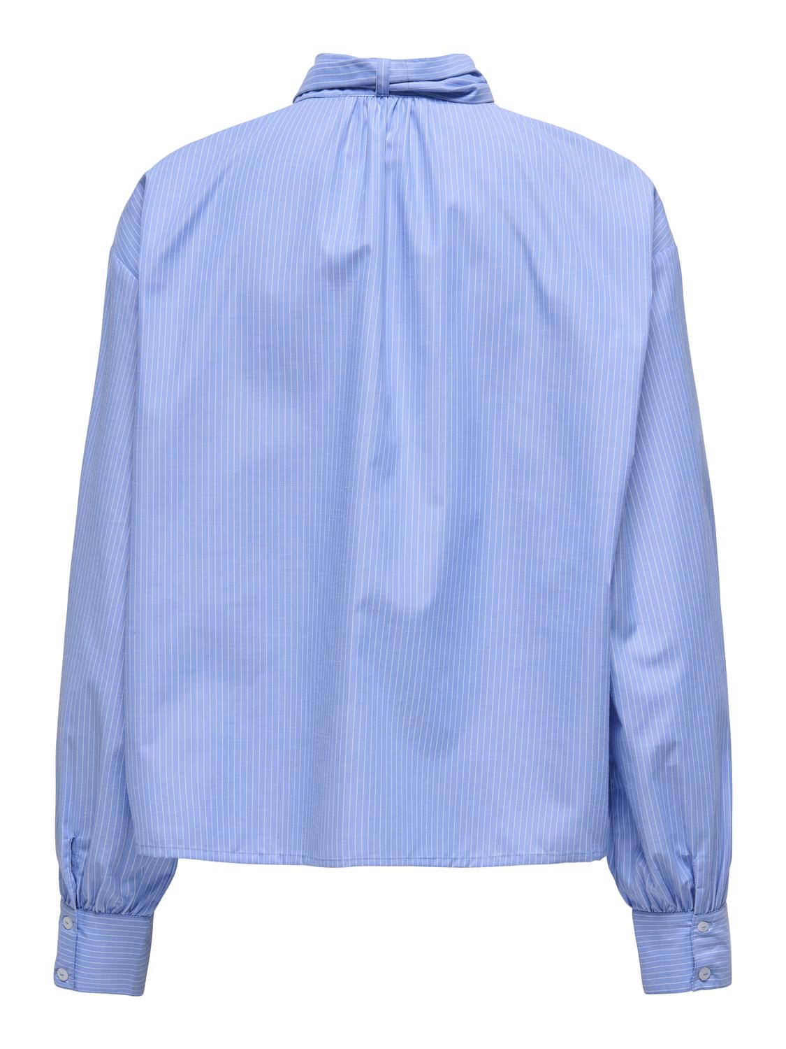 ONLESTELLE L/S TIE SHIRT WVN - 7