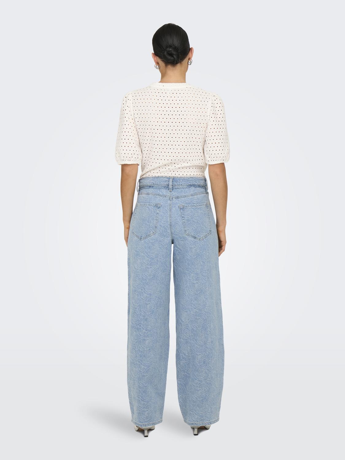 ONLGIANNA MW STRAIGHT FLOWER DNM BJ - 2