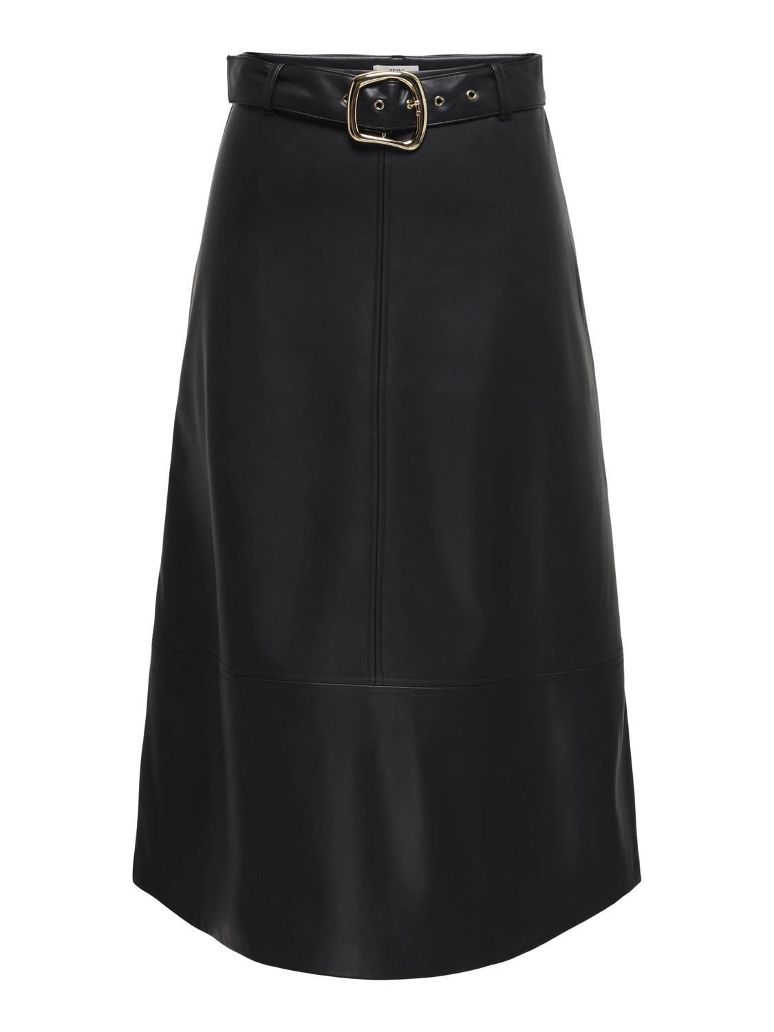 JDYANTOINE HW FAUX LEATHER SKIRT PNT - 3
